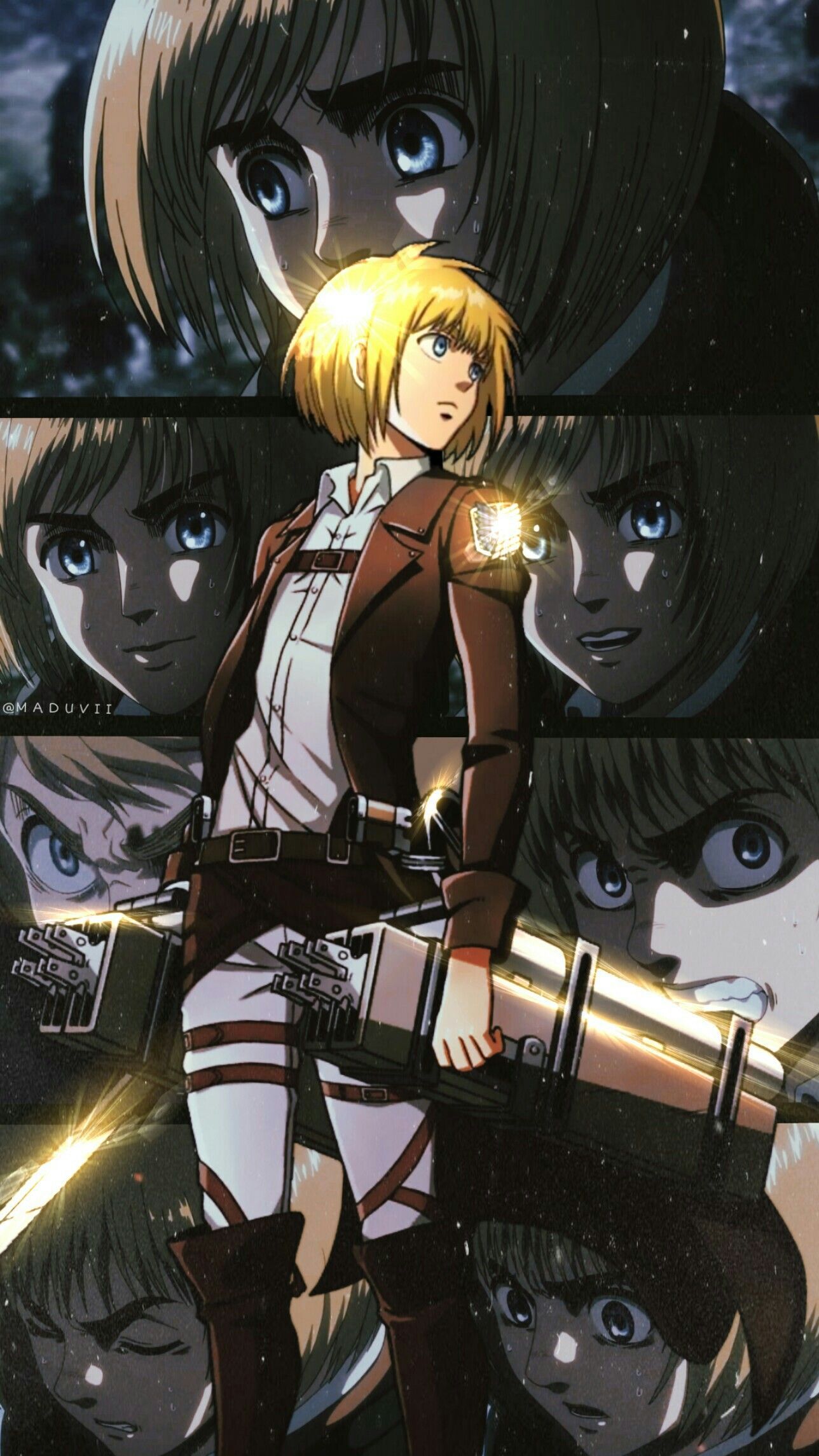 attack on titan armin Wallpapers