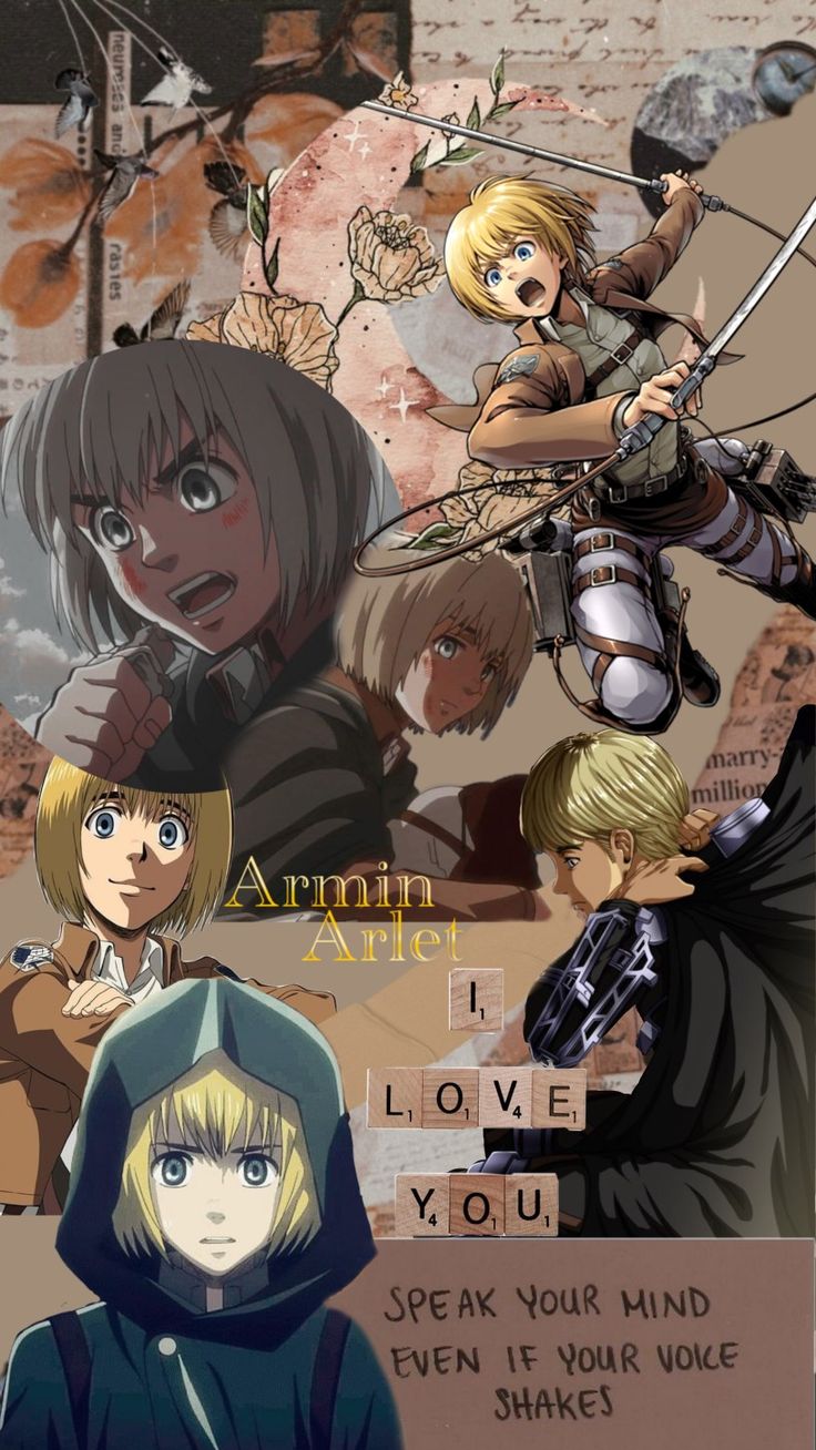 attack on titan armin Wallpapers