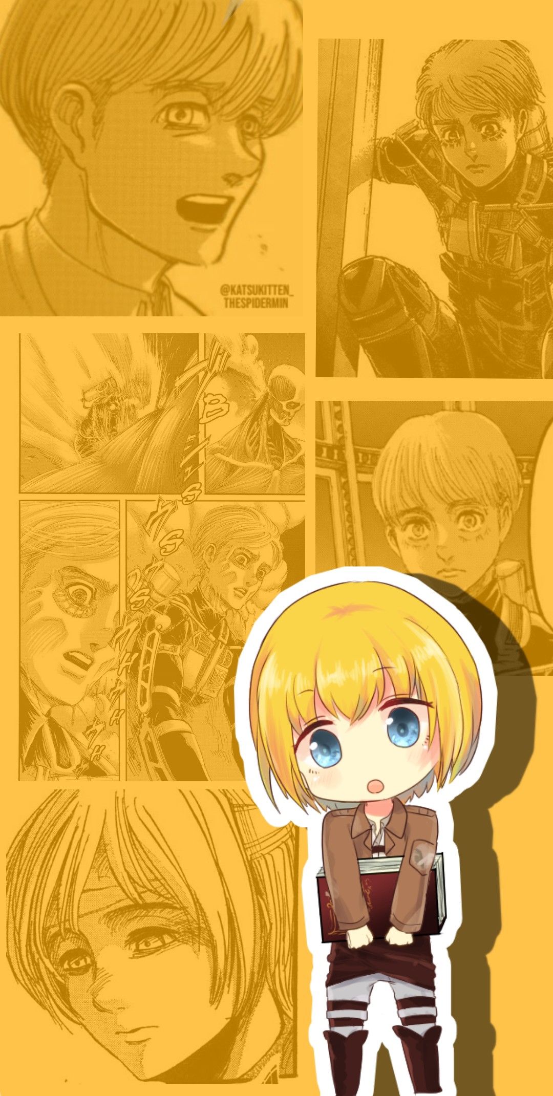 attack on titan armin Wallpapers