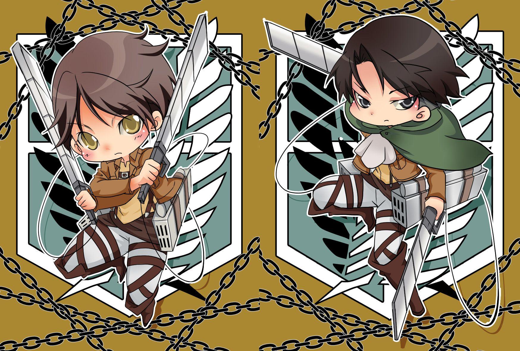 attack on titan chibi wallpaper hd Wallpapers