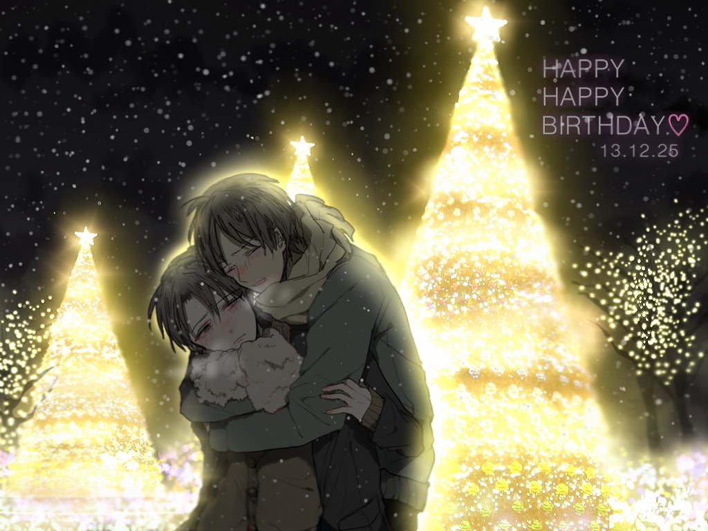 attack on titan christmas Wallpapers