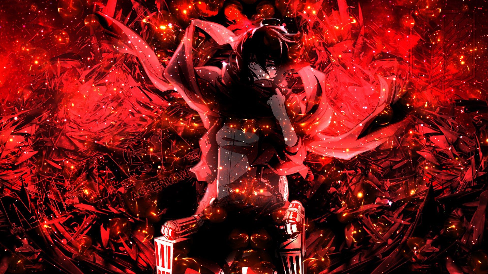 attack on titan christmas Wallpapers