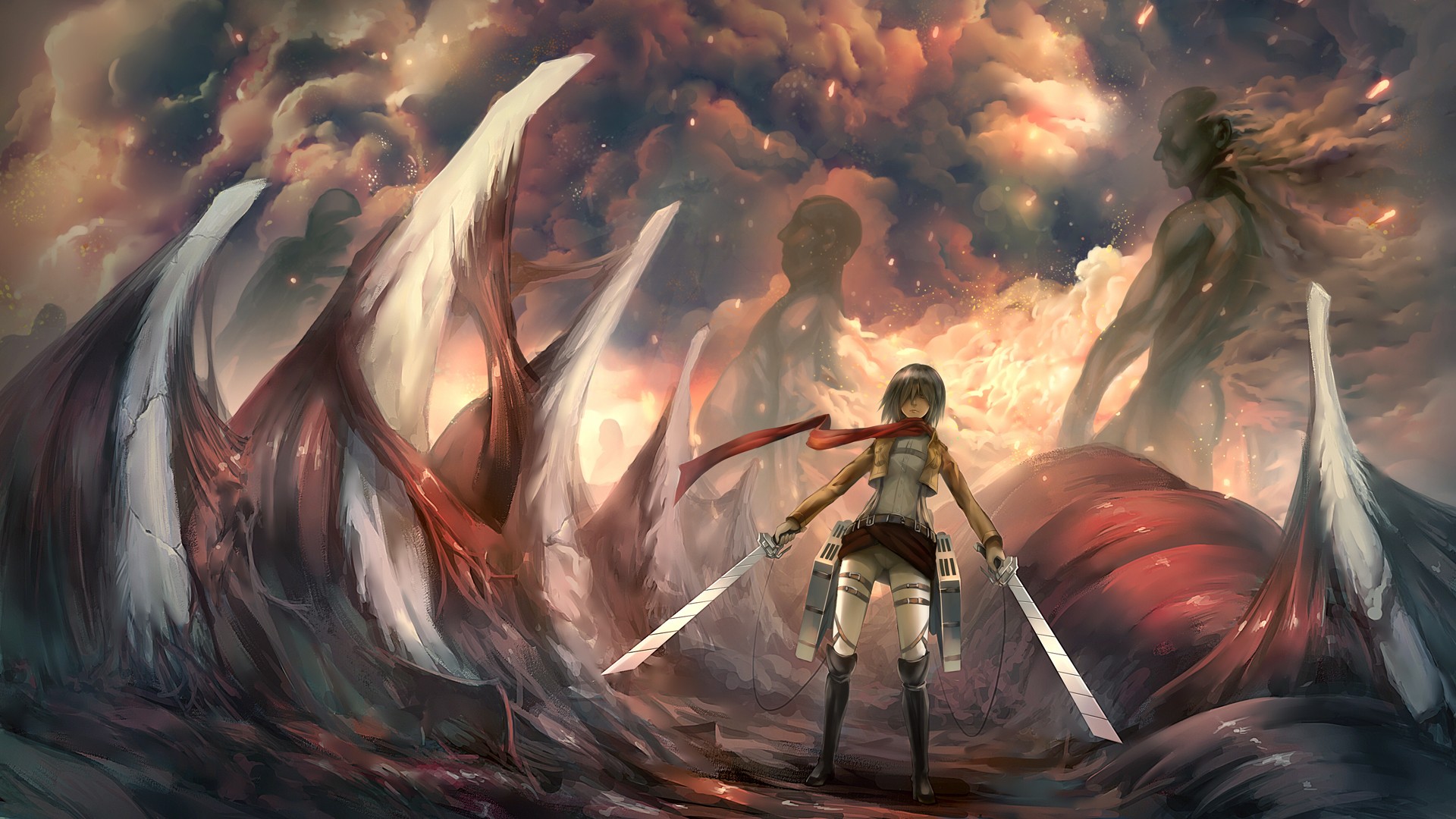 attack on titan computer Wallpapers