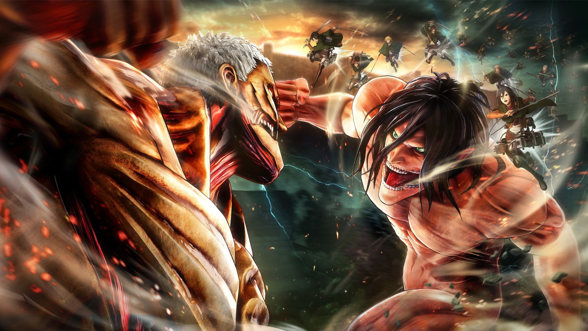 attack on titan computer Wallpapers