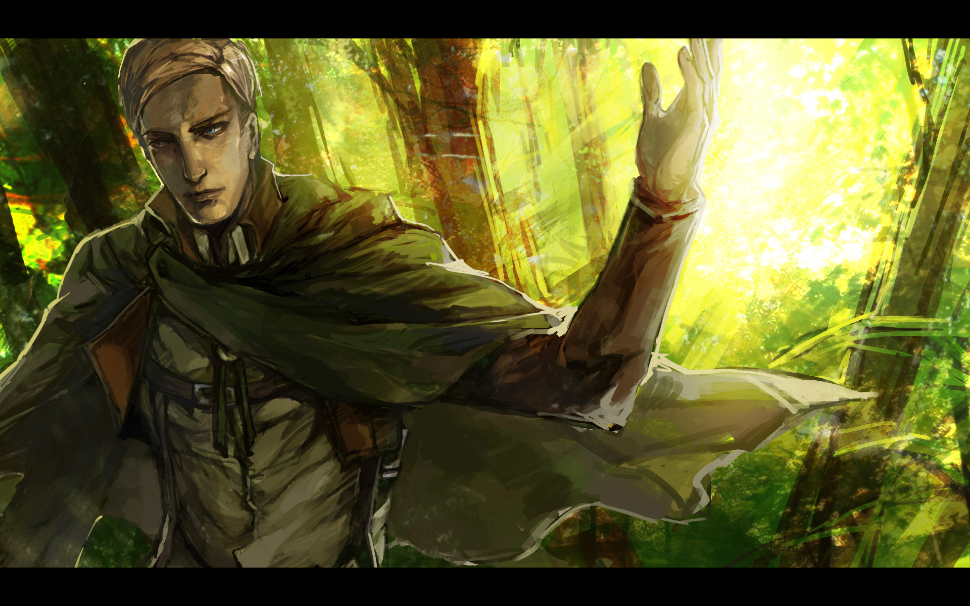 attack on titan erwin Wallpapers