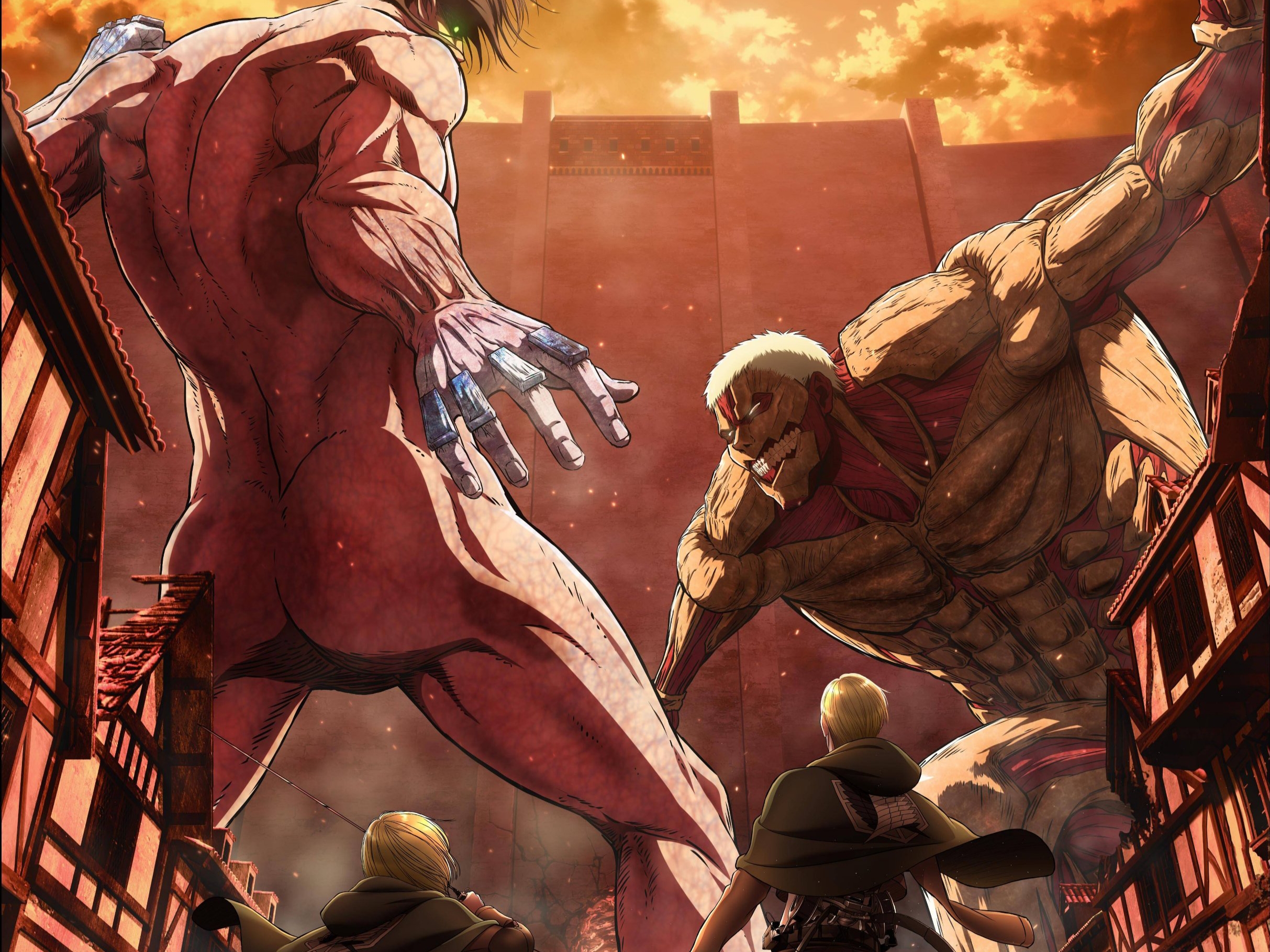 attack on titan erwin Wallpapers