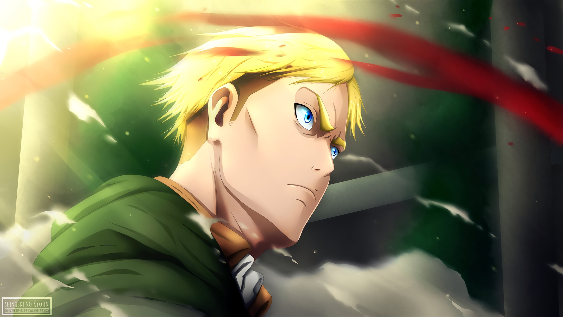 attack on titan erwin Wallpapers