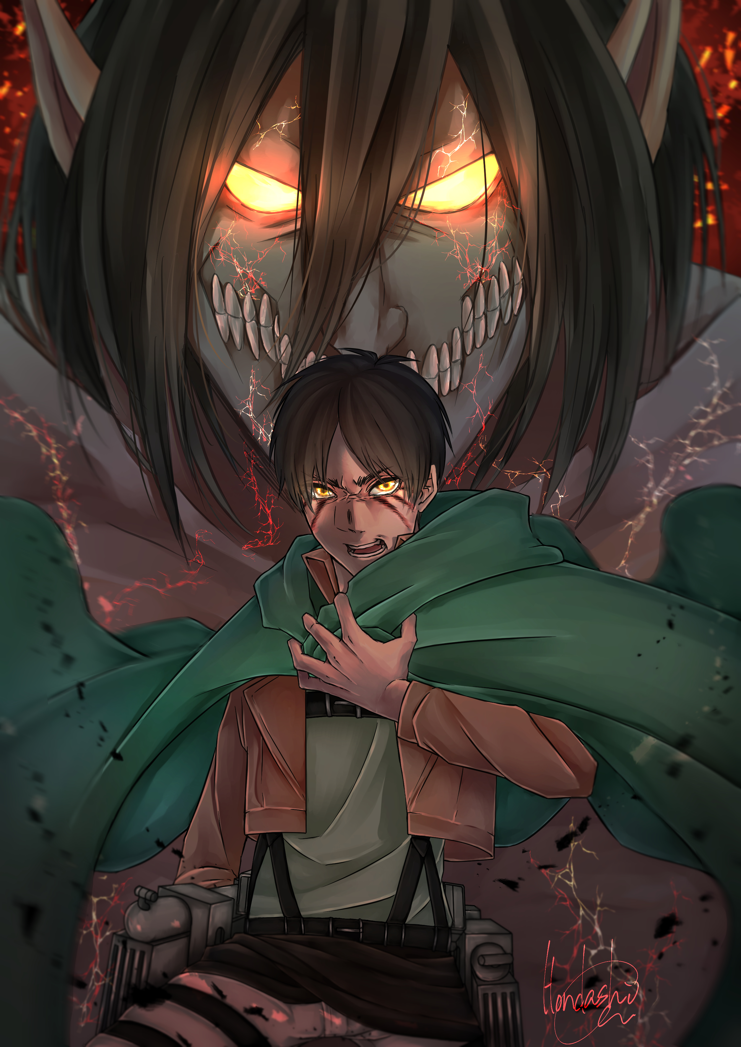 attack on titan fan art Wallpapers