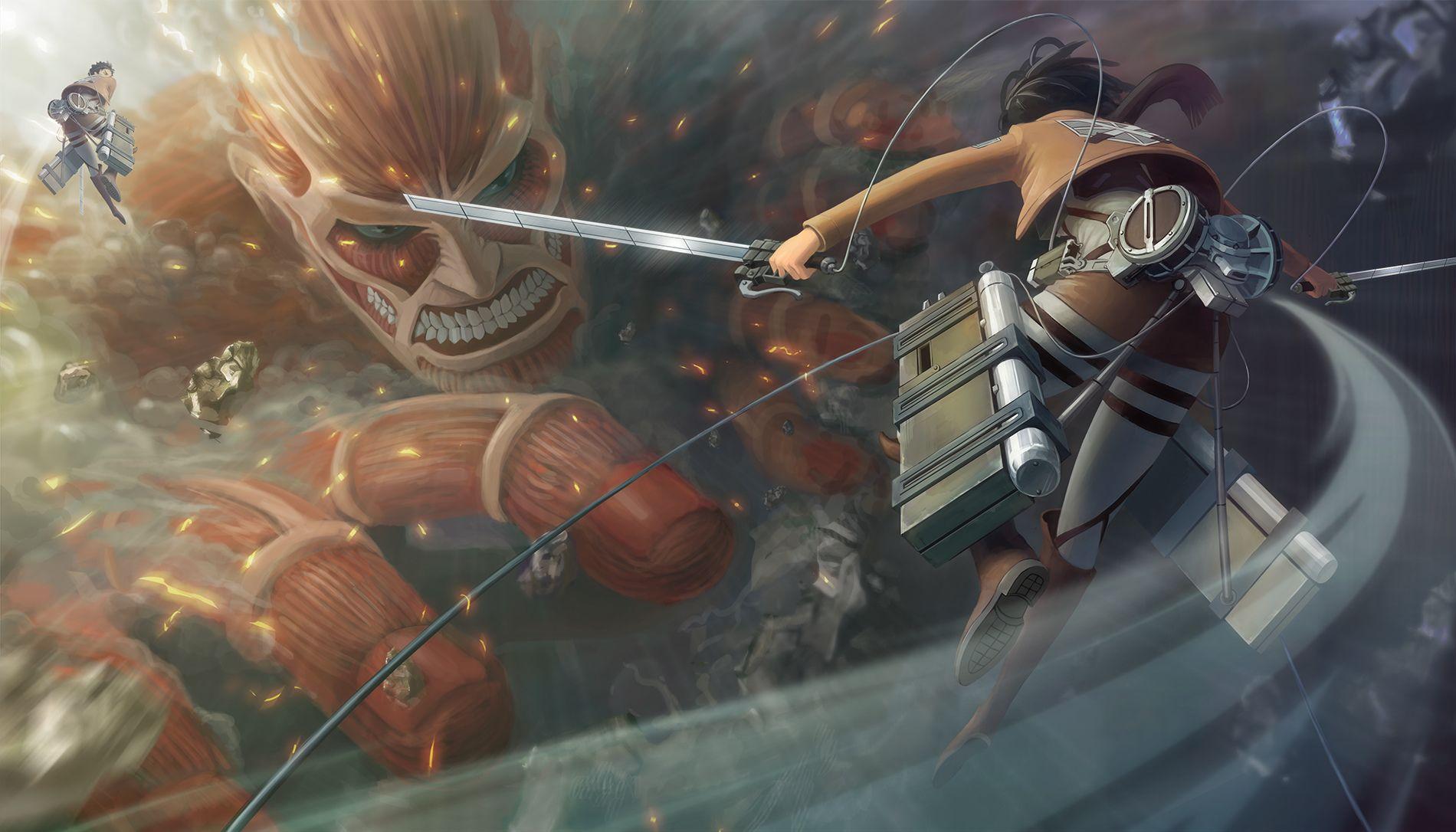 attack on titan game Wallpapers