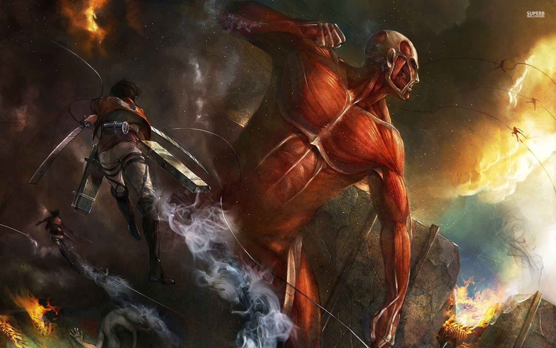 attack on titan game Wallpapers