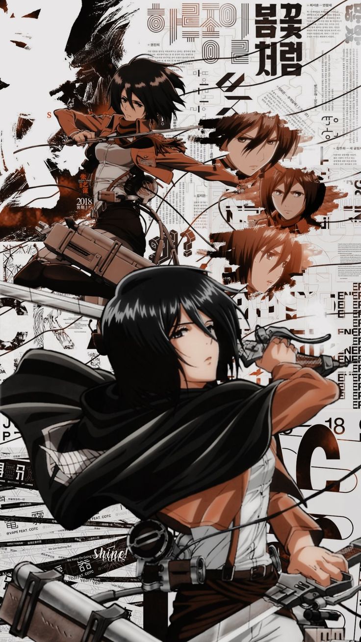 attack on titan mikasa wallpapers Wallpapers