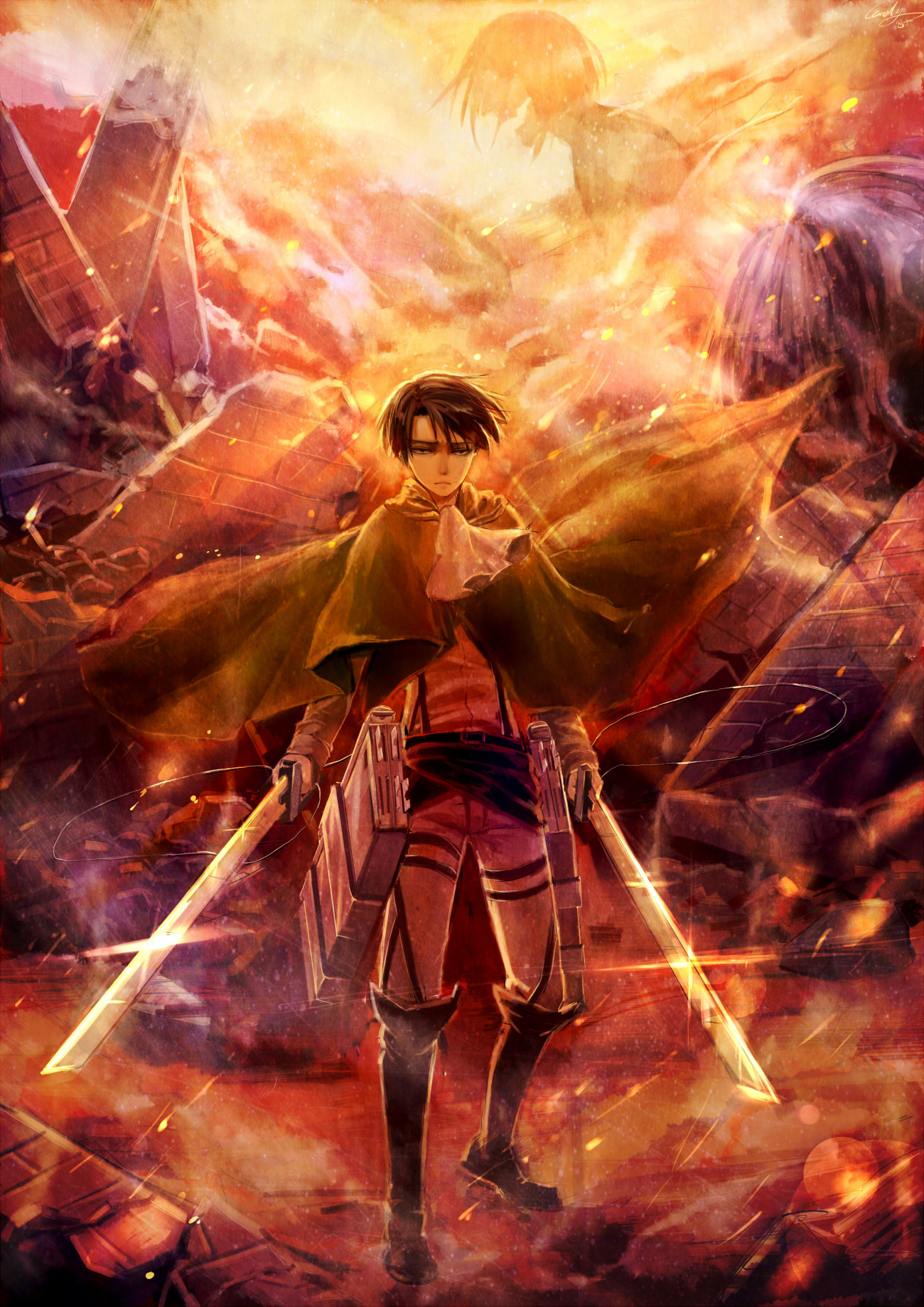 attack on titan phone Wallpapers