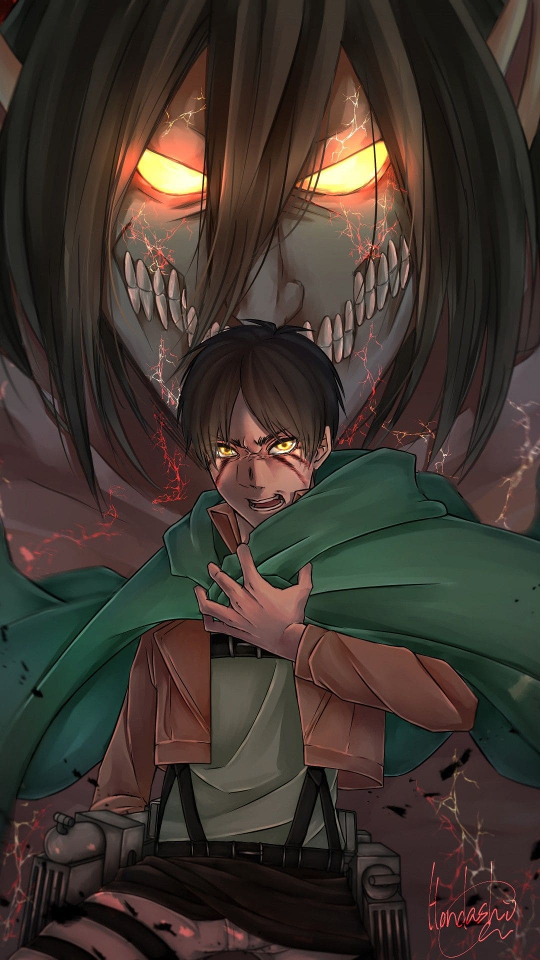 attack on titan phone Wallpapers