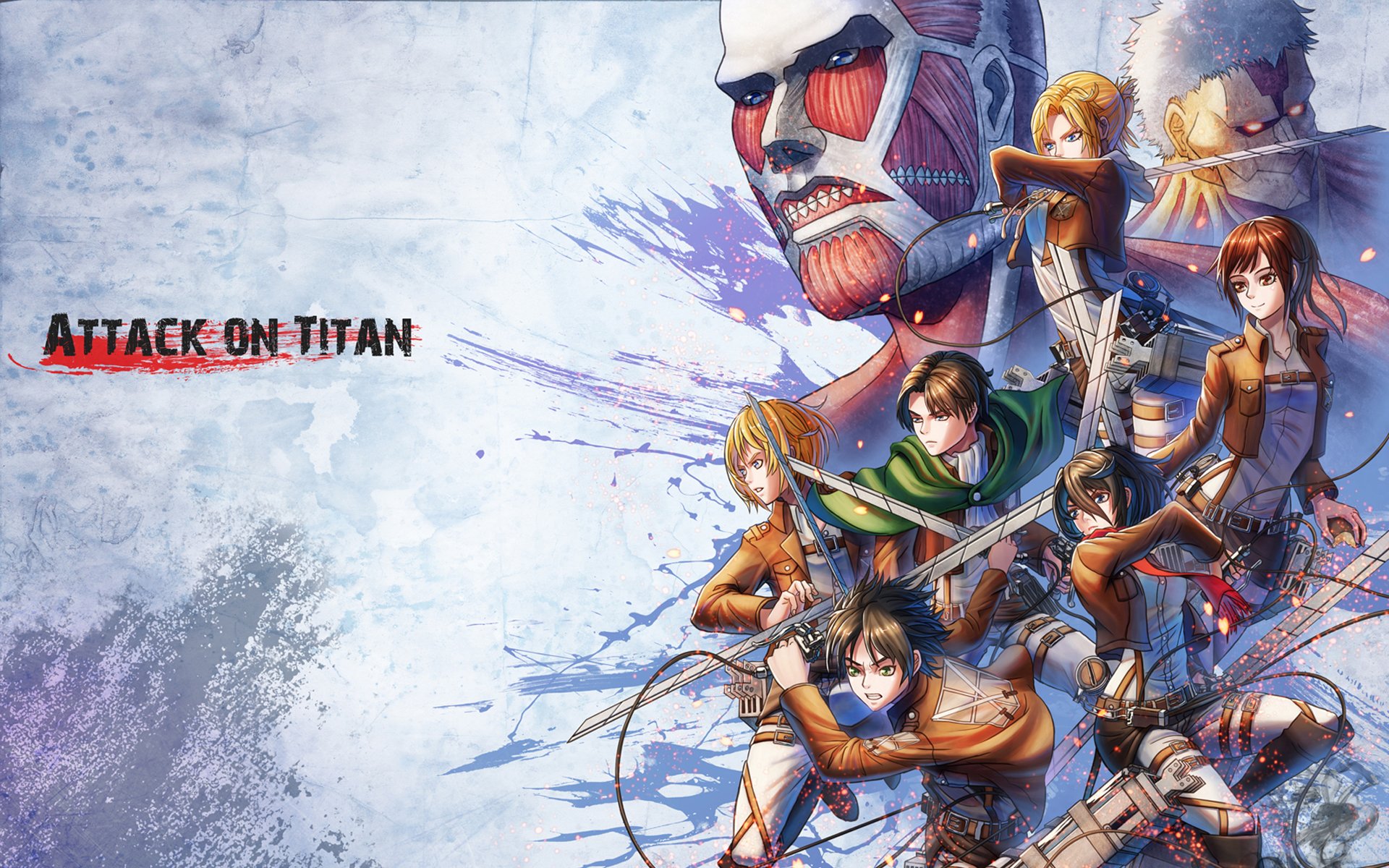 attack on titan poster wallpapers Wallpapers