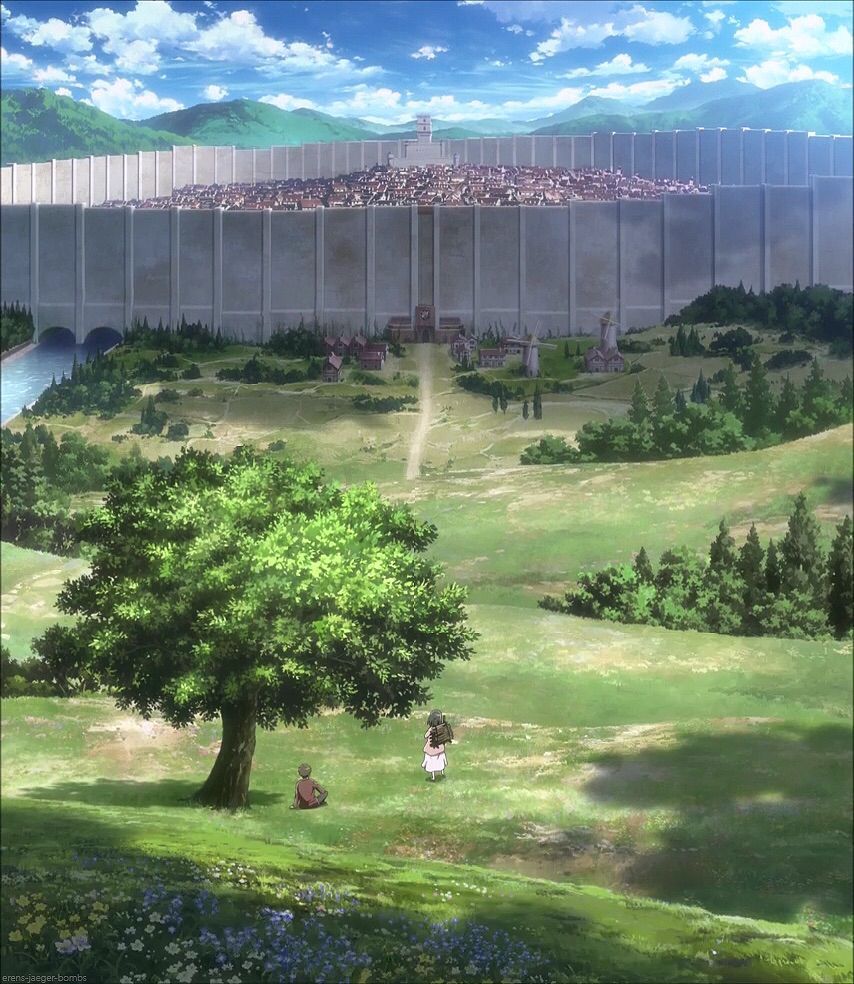 attack on titan scenery wallpapers Wallpapers