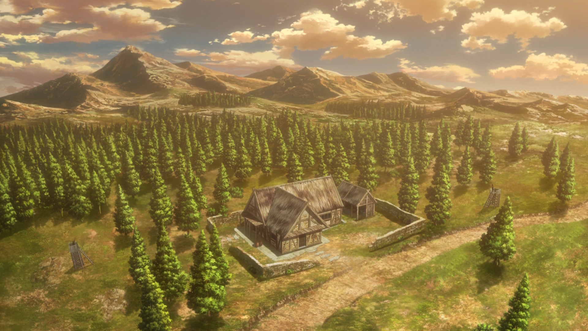 attack on titan scenery wallpapers Wallpapers