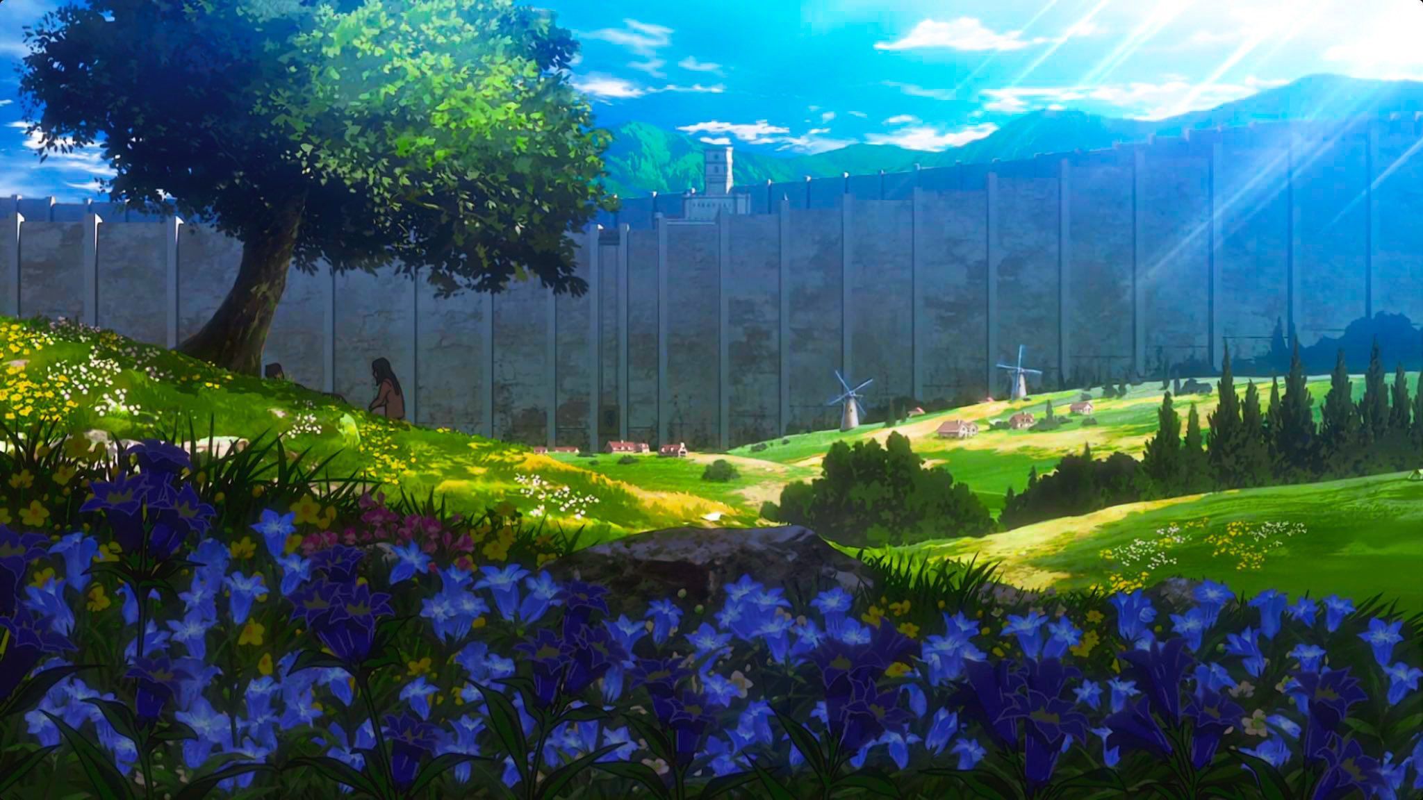 attack on titan scenery wallpapers Wallpapers