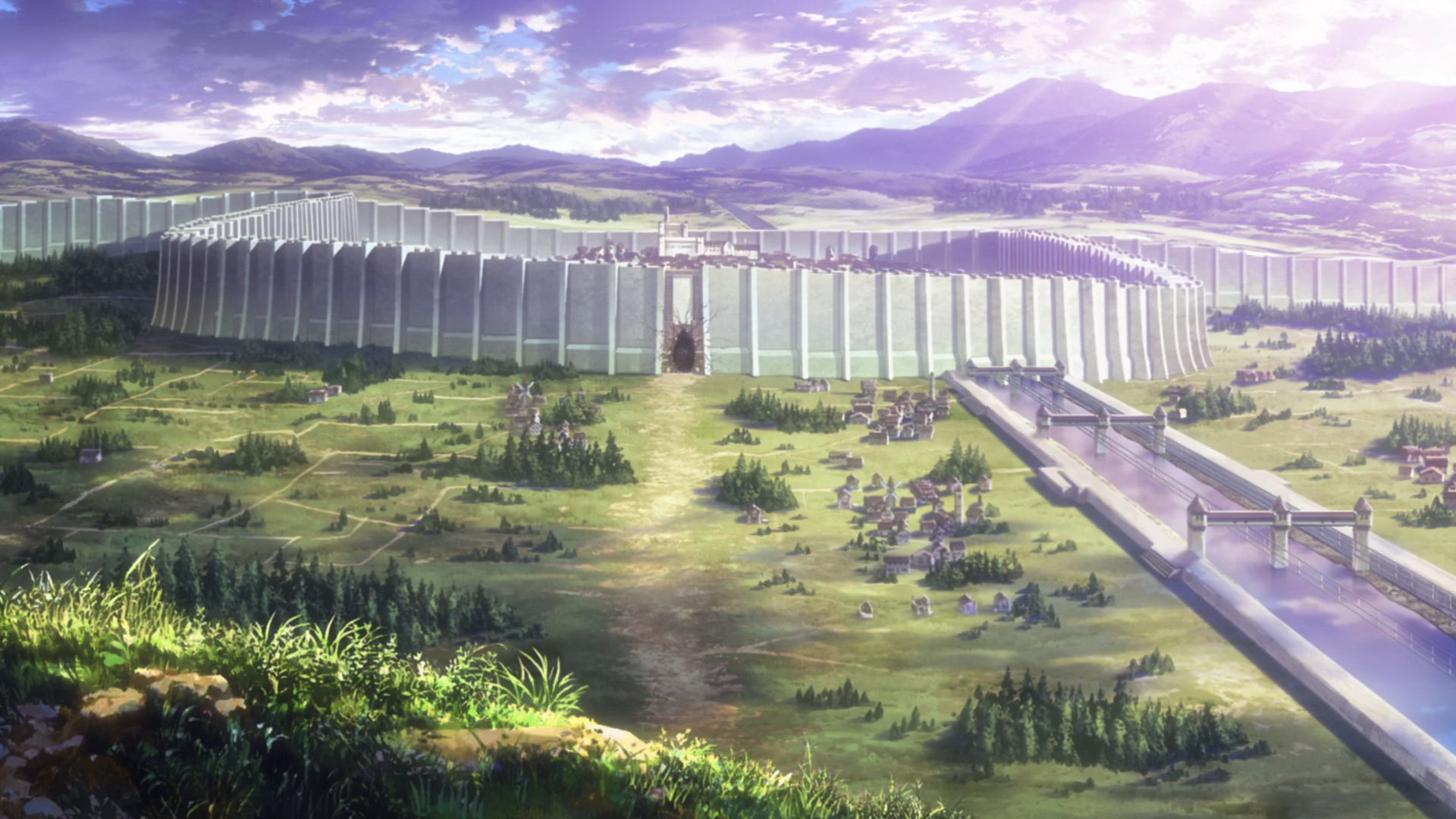 attack on titan scenery wallpapers Wallpapers