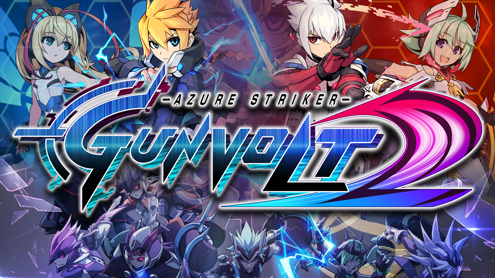 Azure Striker Gunvolt 2 Wallpapers