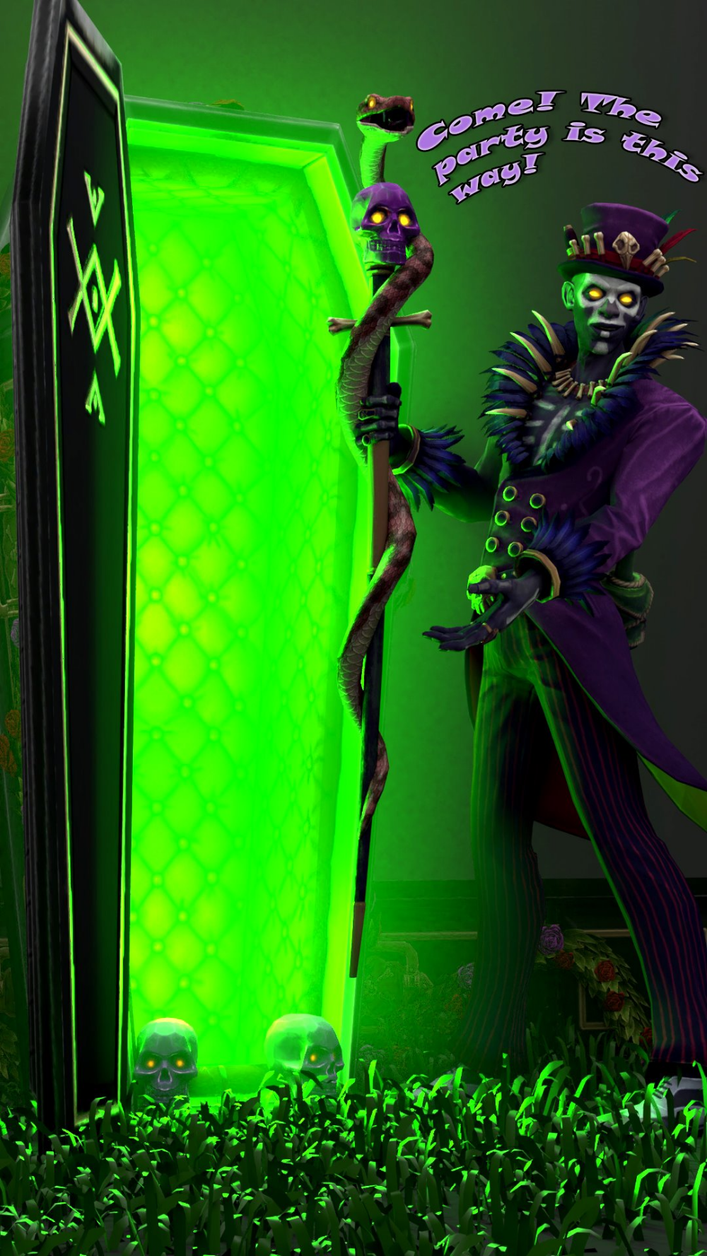 Baron Samedi Smite Wallpapers