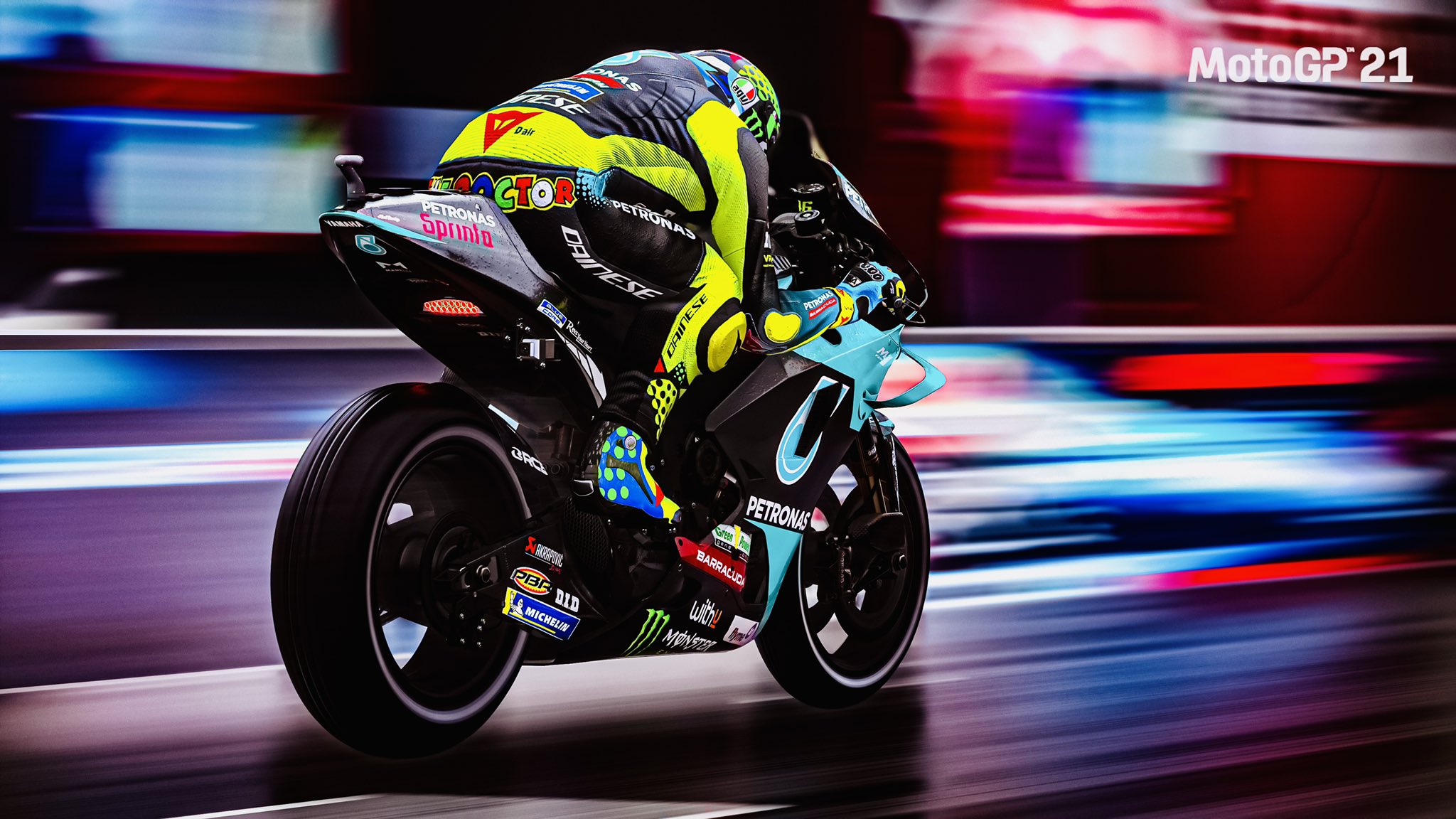 Black Bike MotoGP 21 Wallpapers