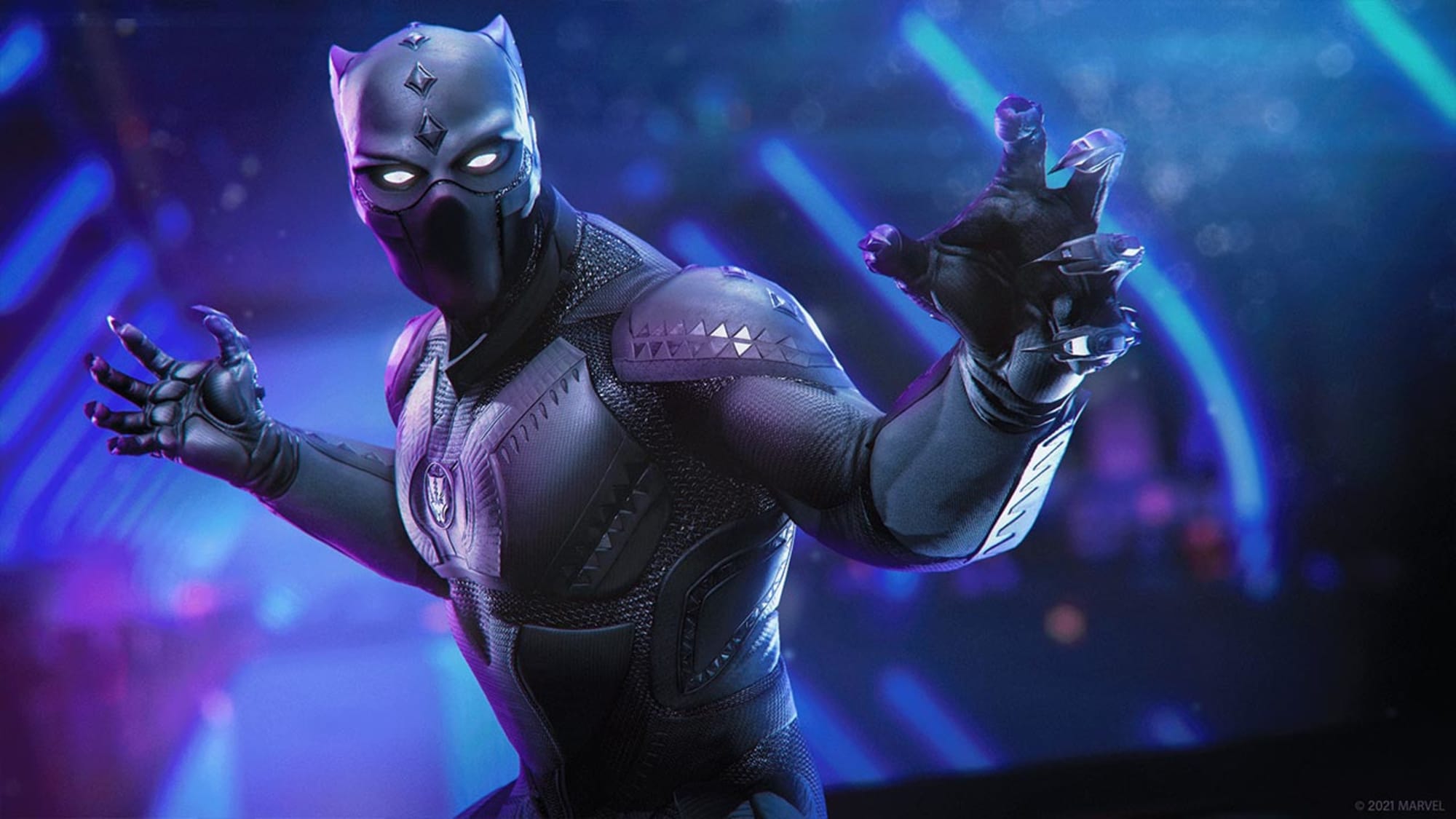 Black Panther Marvel's Avengers War for Wakanda Wallpapers