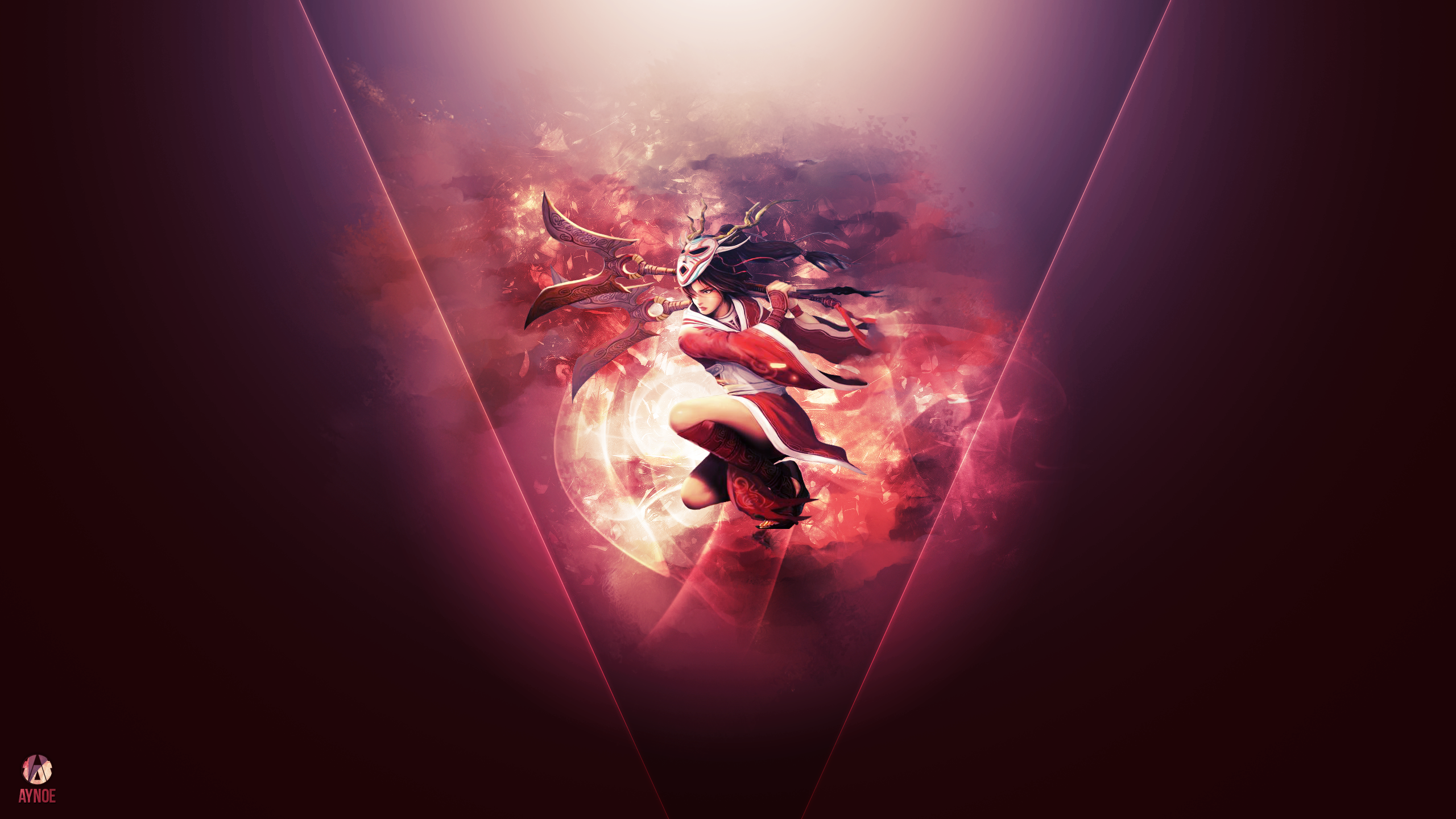 Blood Moon Akali League Of Legends Wallpapers