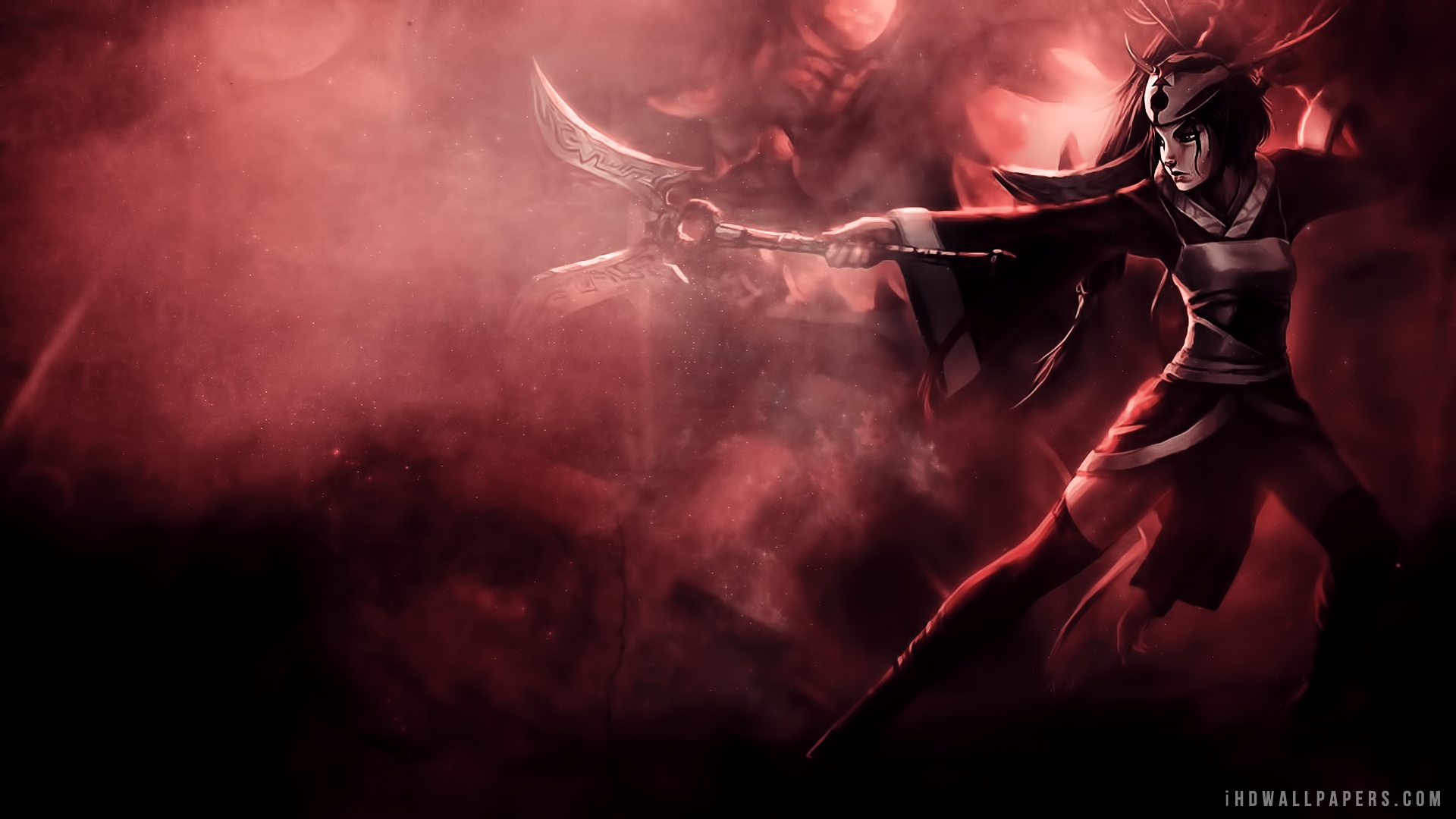 Blood Moon Akali League Of Legends Wallpapers