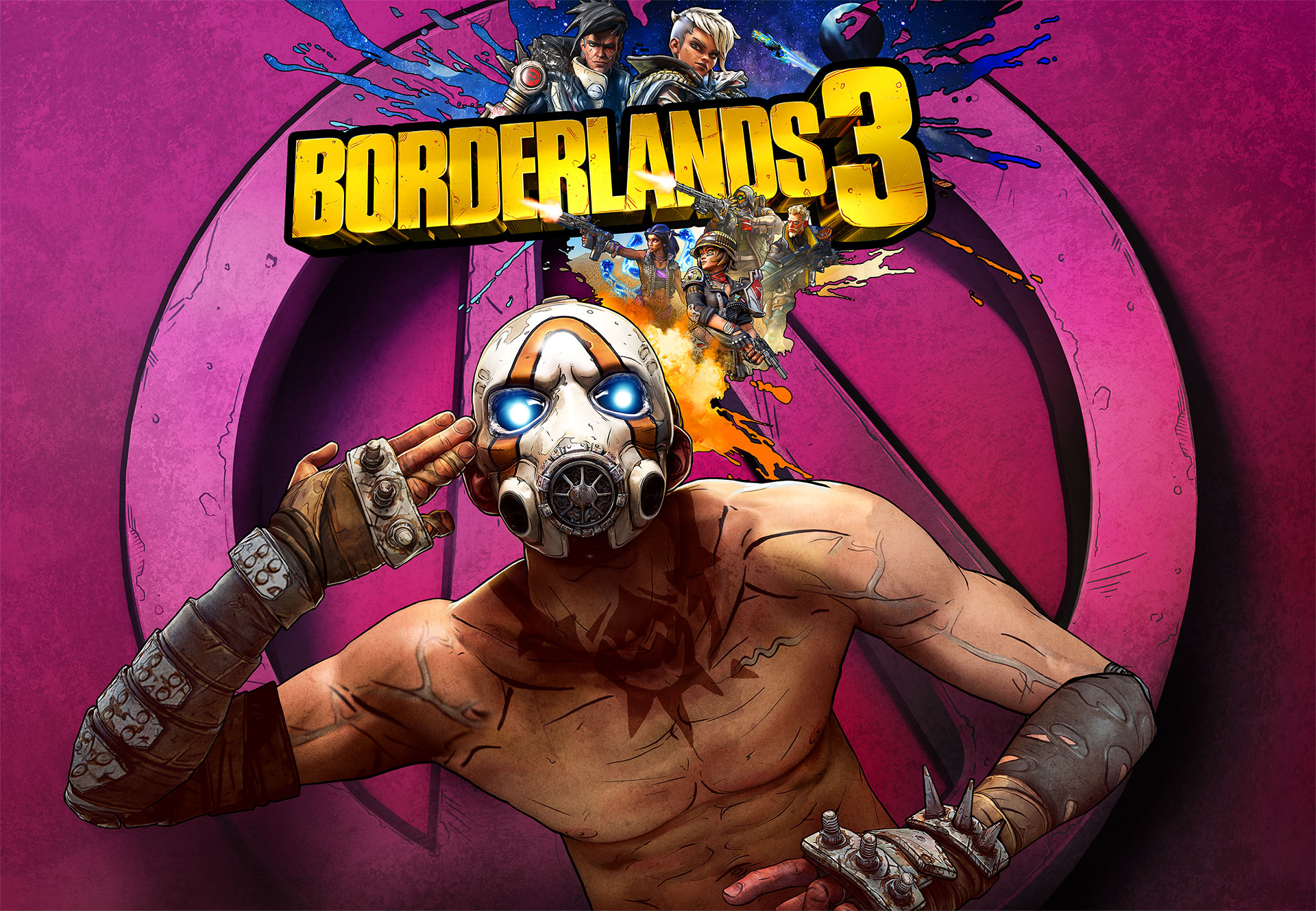 Borderlands 3 Gold Mask Wallpapers