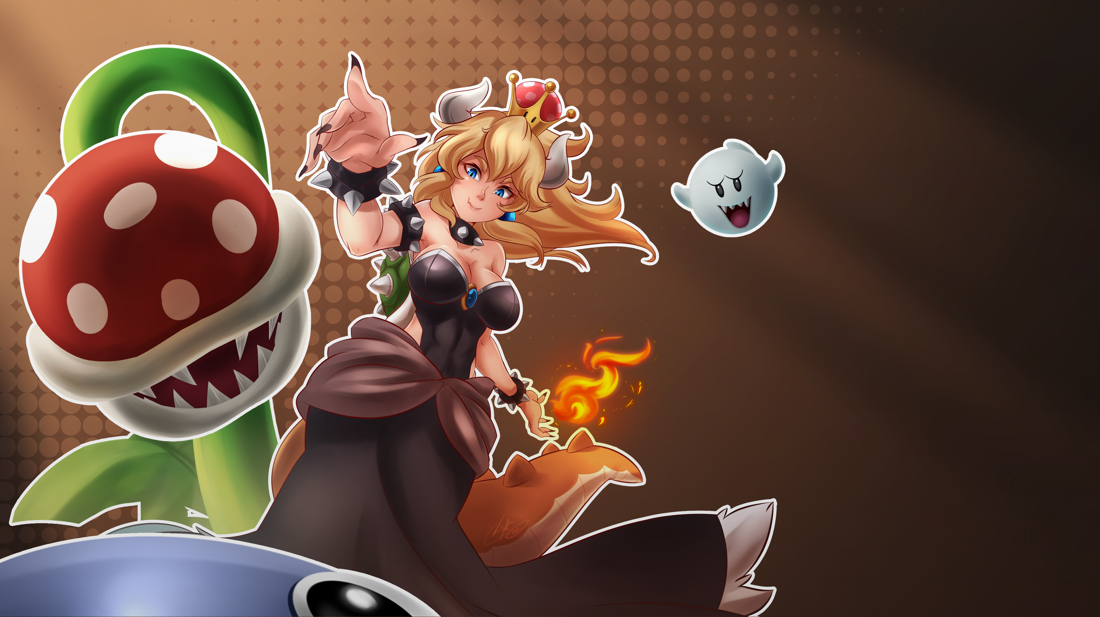 Bowsette Wallpapers