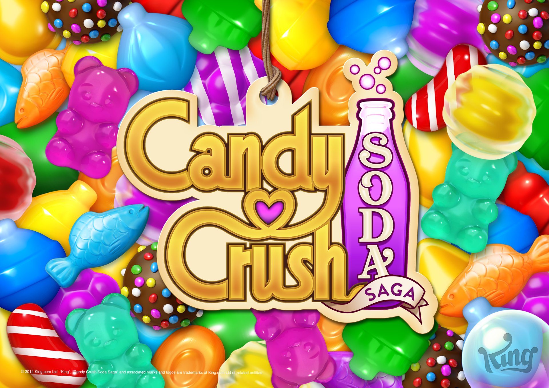 Candy Crush Soda Saga Wallpapers