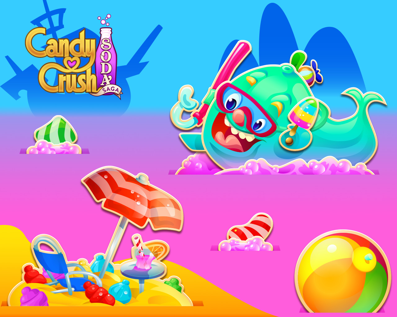 Candy Crush Soda Saga Wallpapers