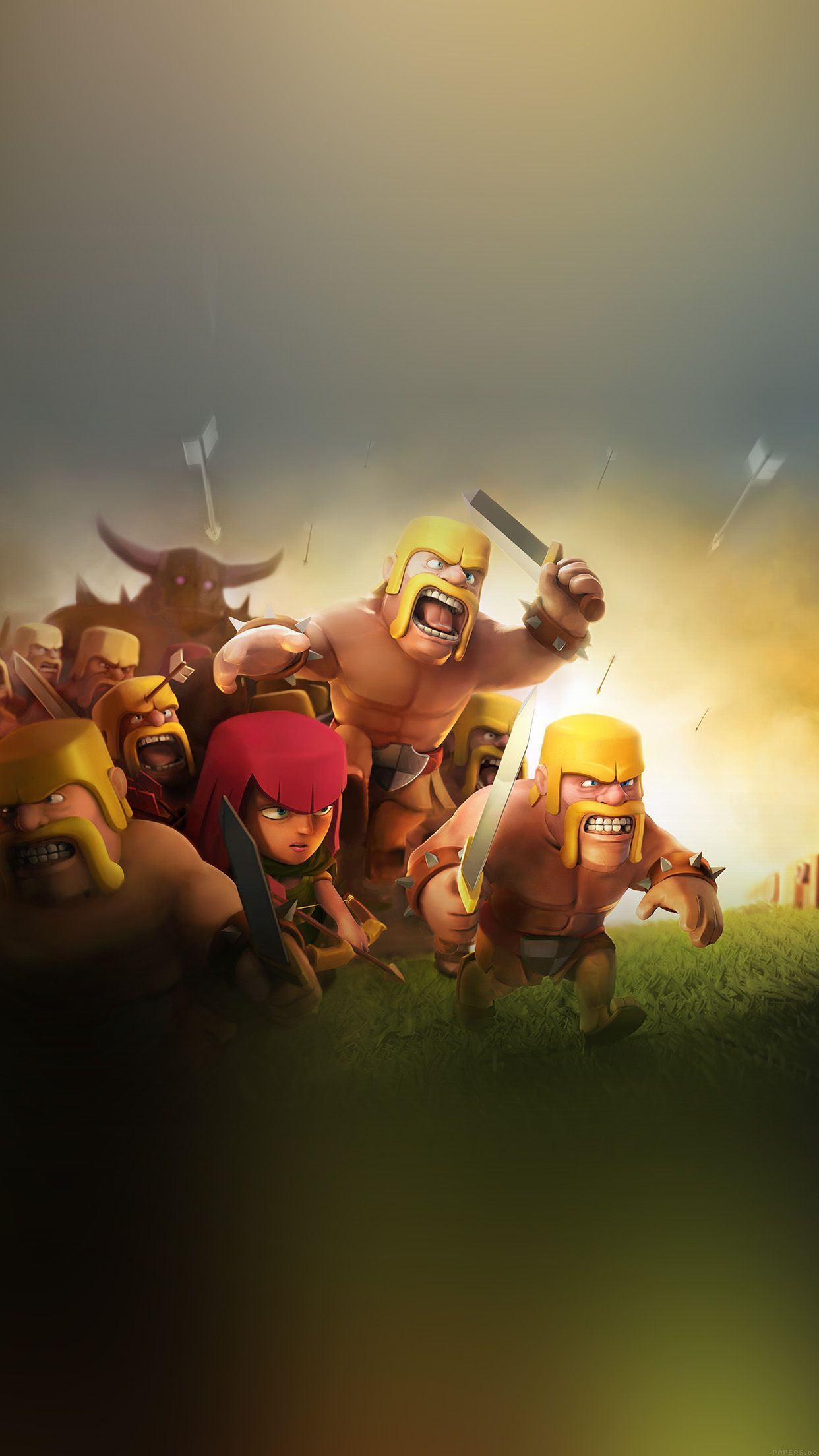 clash of clans hd iphone wallpapers Wallpapers