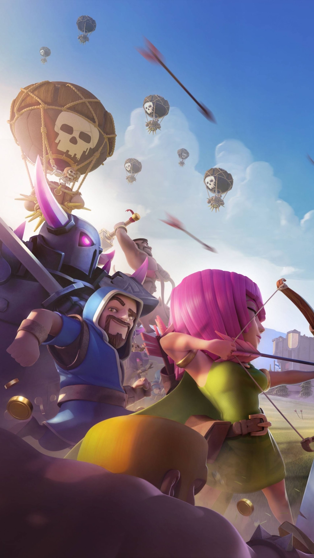 clash of clans iphone Wallpapers