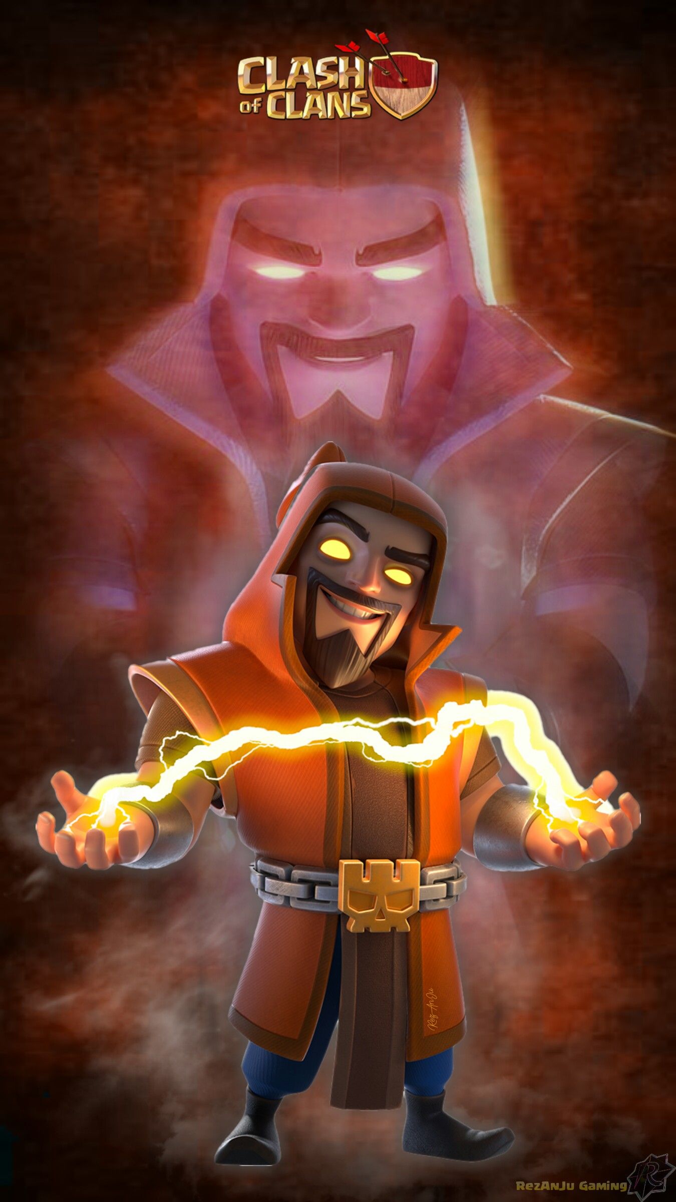 clash of clans wizard Wallpapers