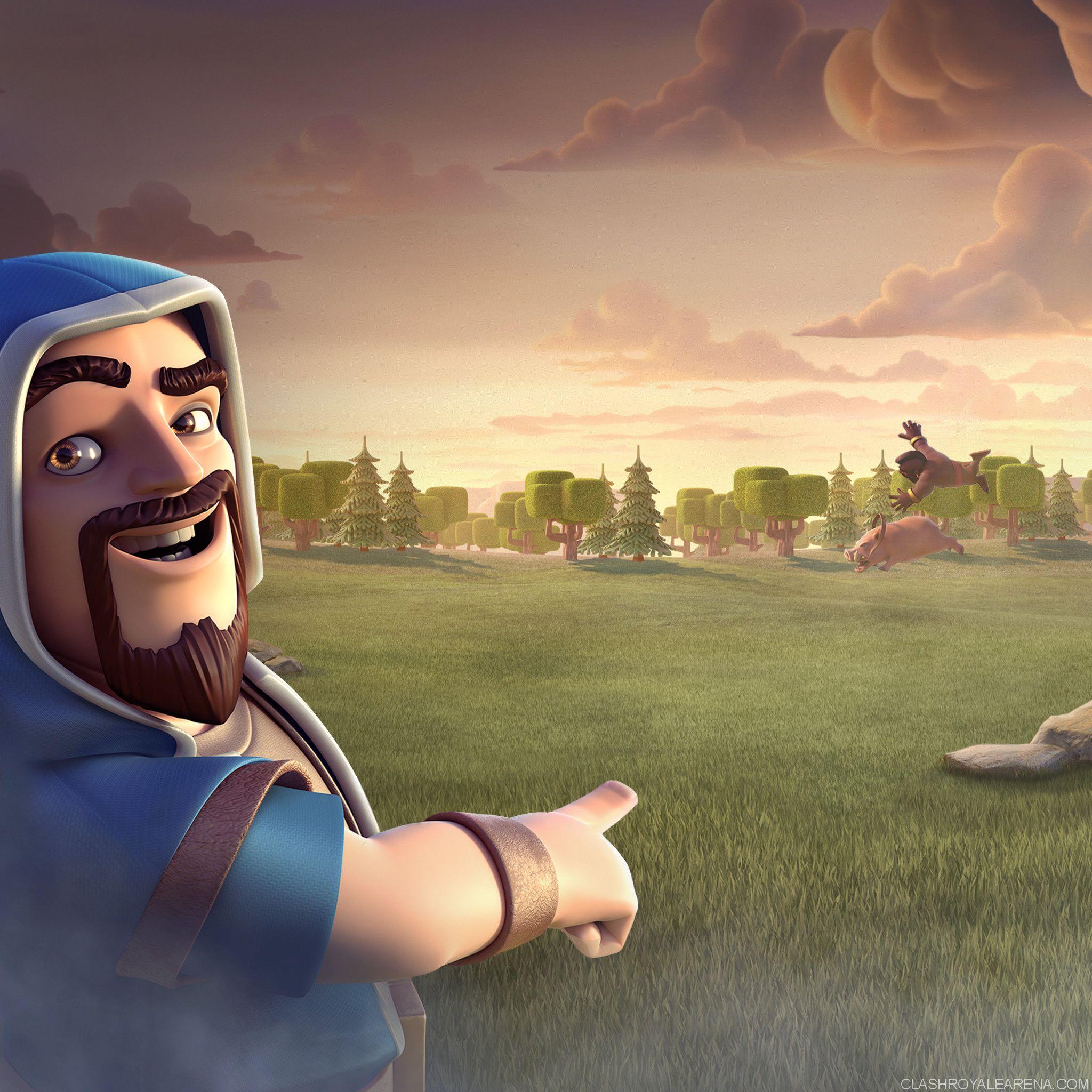 clash of clans wizard Wallpapers