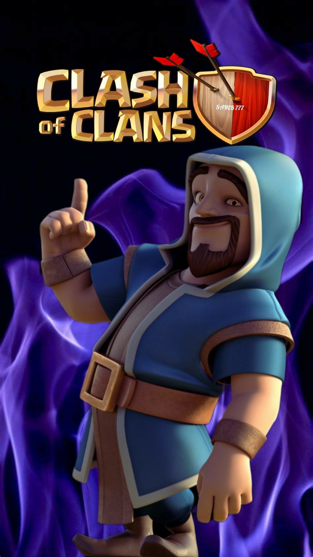 clash of clans wizard Wallpapers