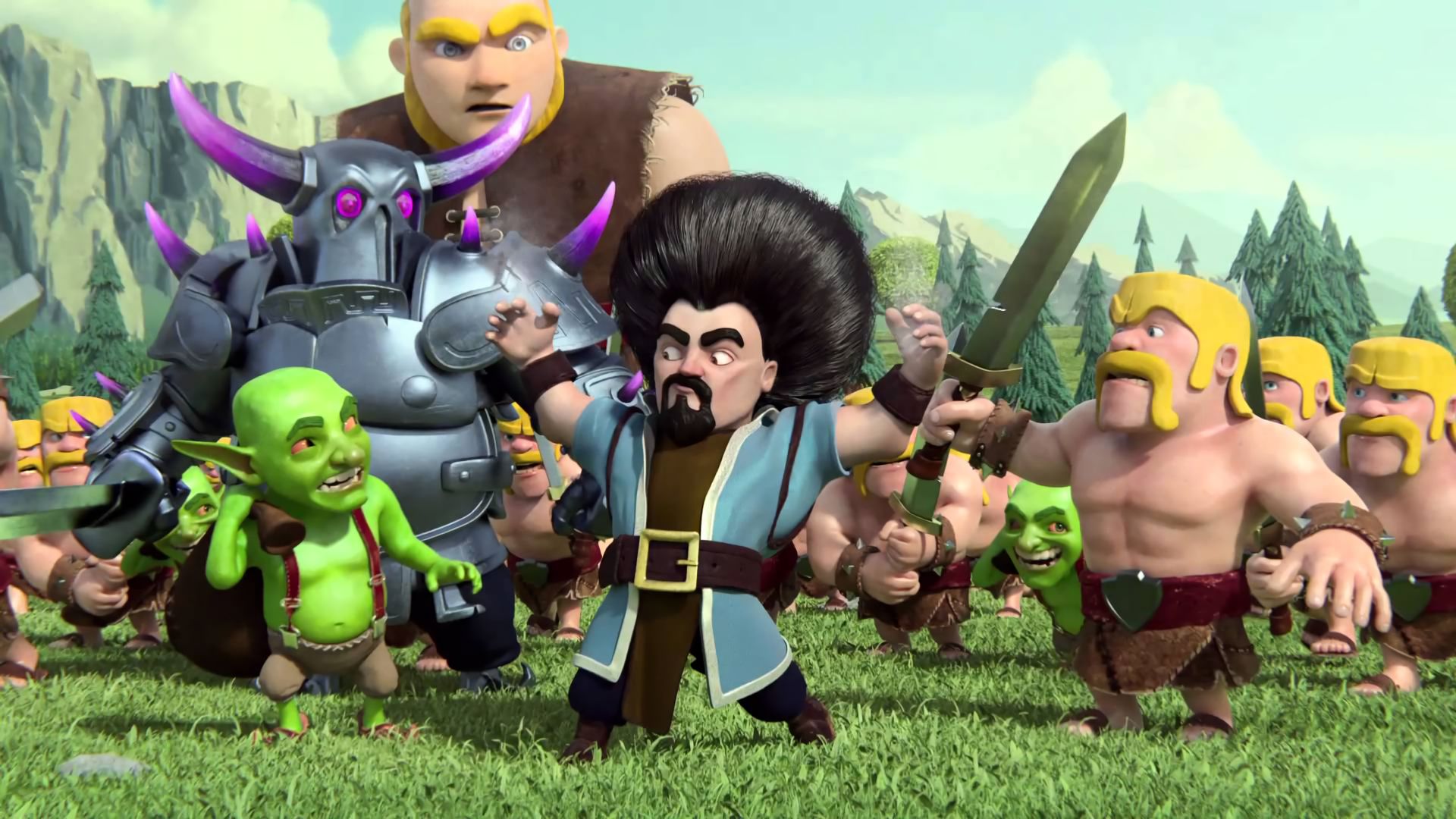 clash of clans wizard Wallpapers