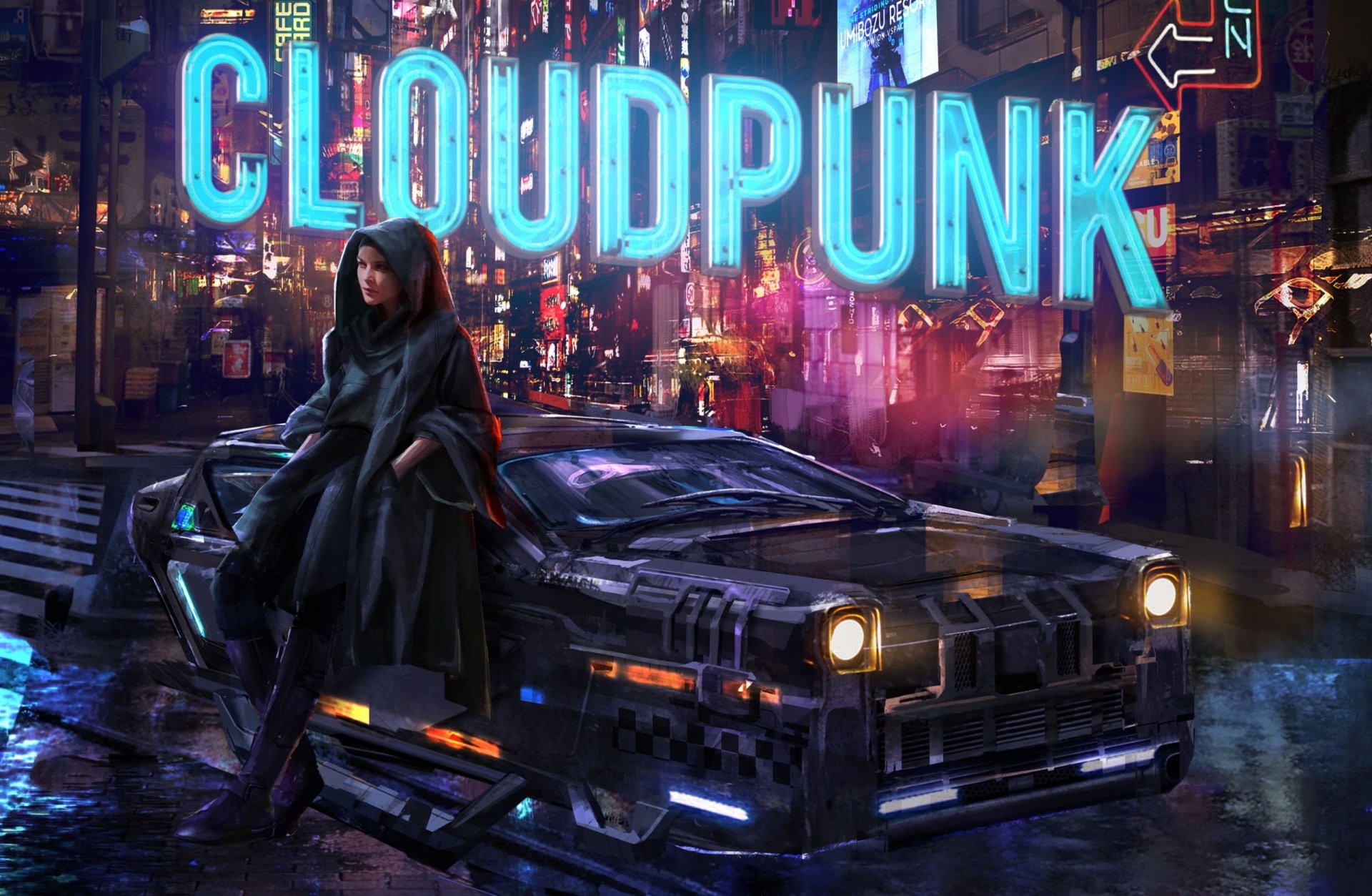 Cloudpunk City Wallpapers