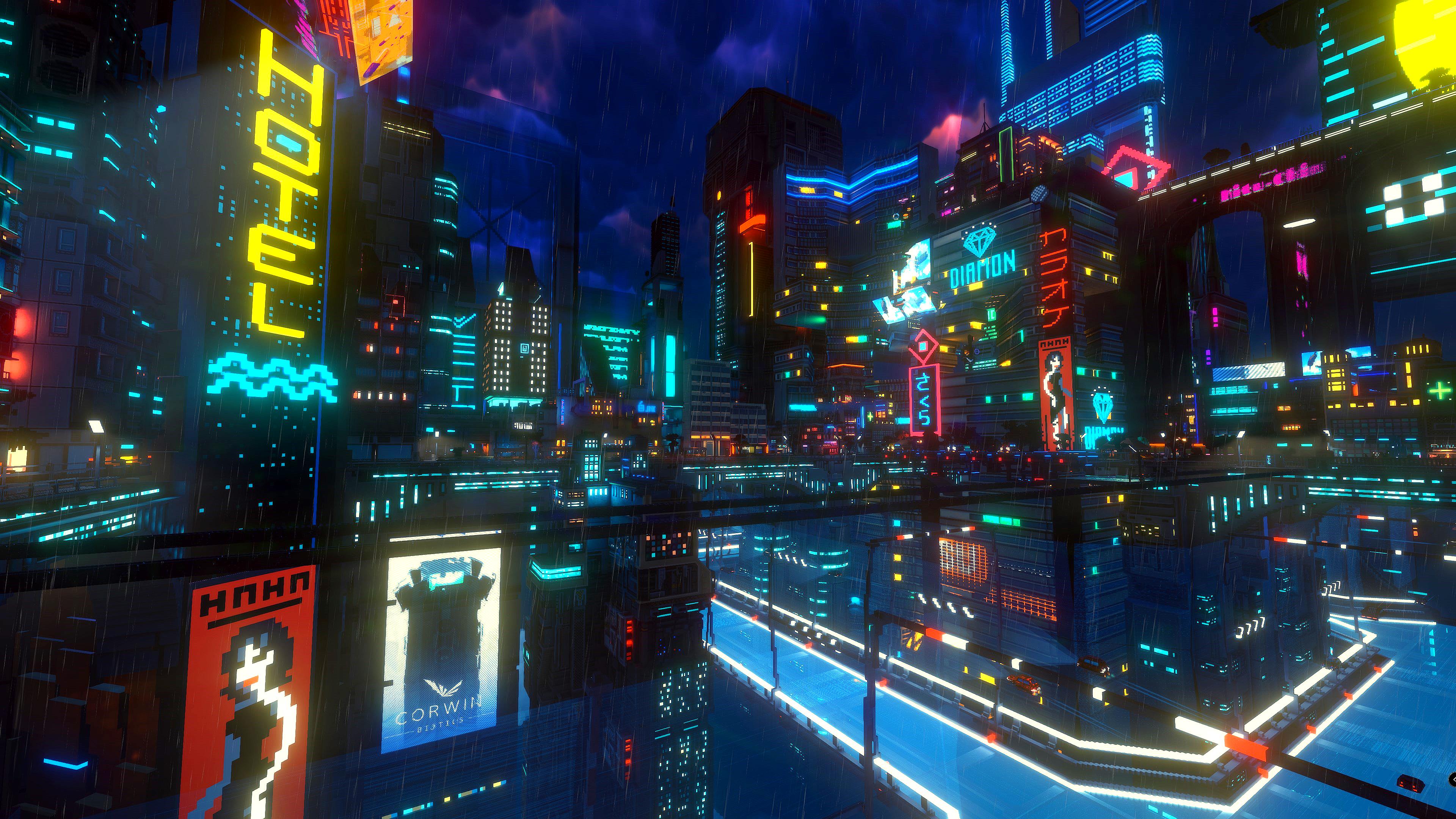 Cloudpunk City Wallpapers