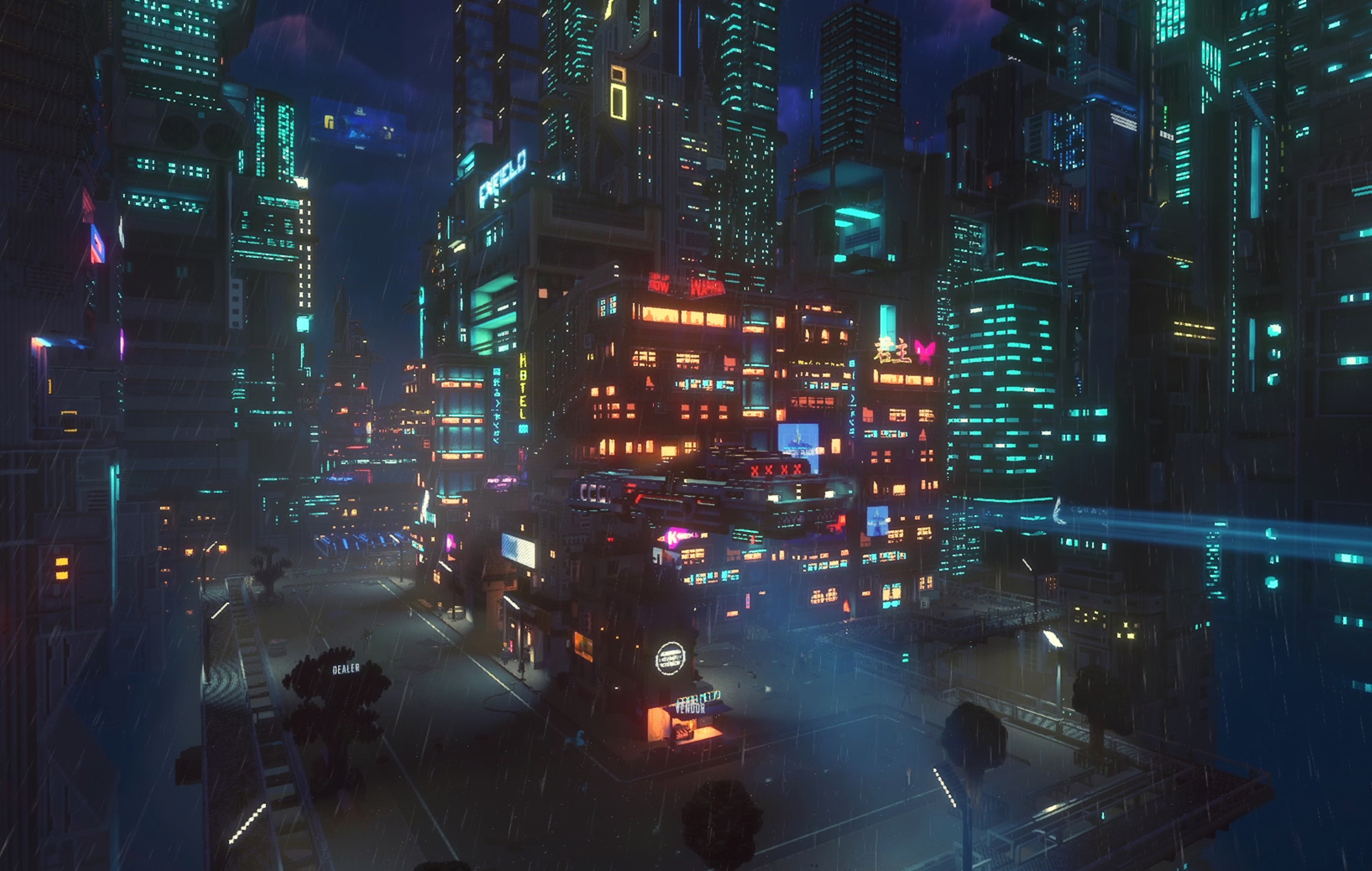 Cloudpunk City Wallpapers