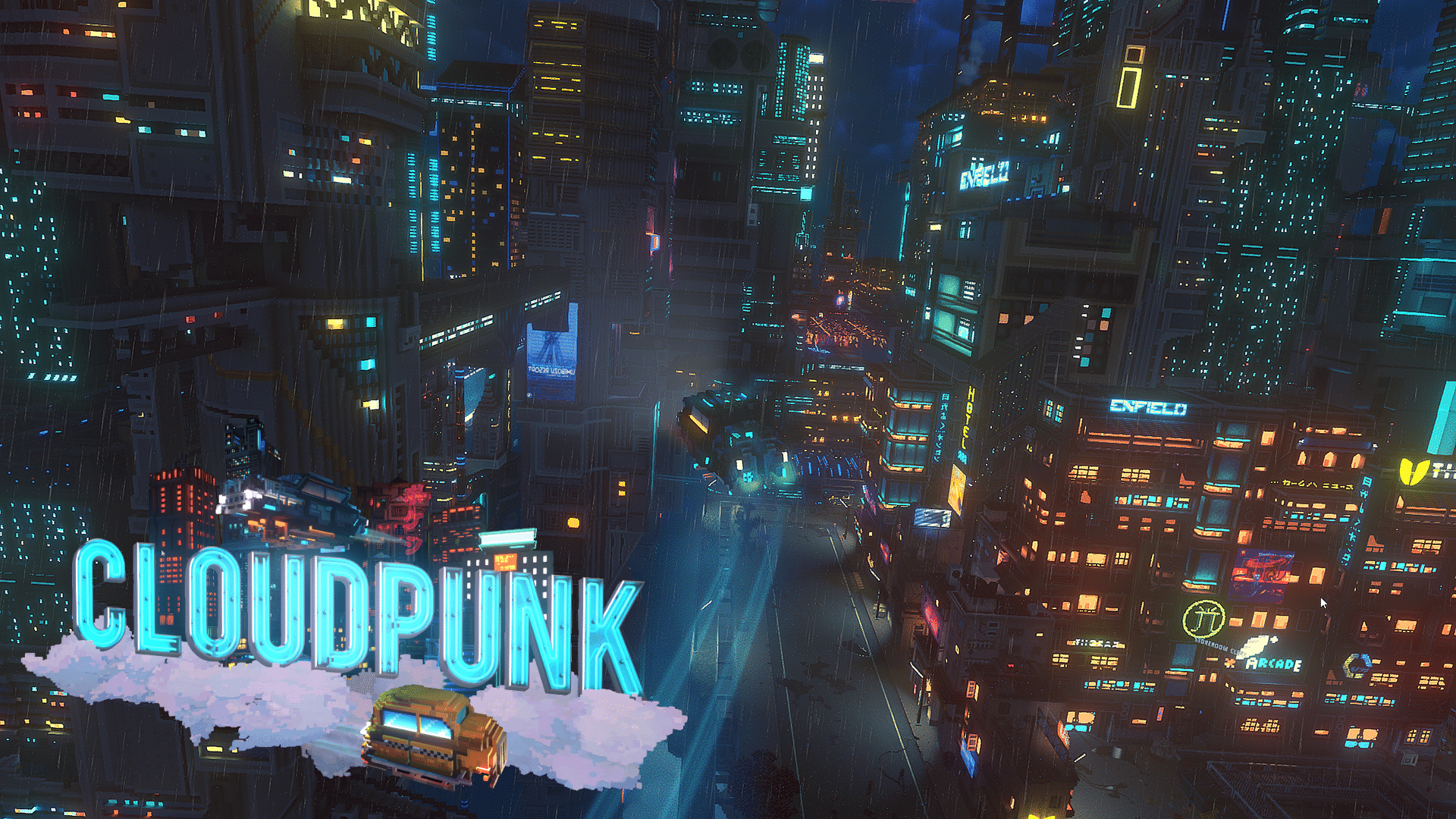 Cloudpunk Metropolis Game Wallpapers