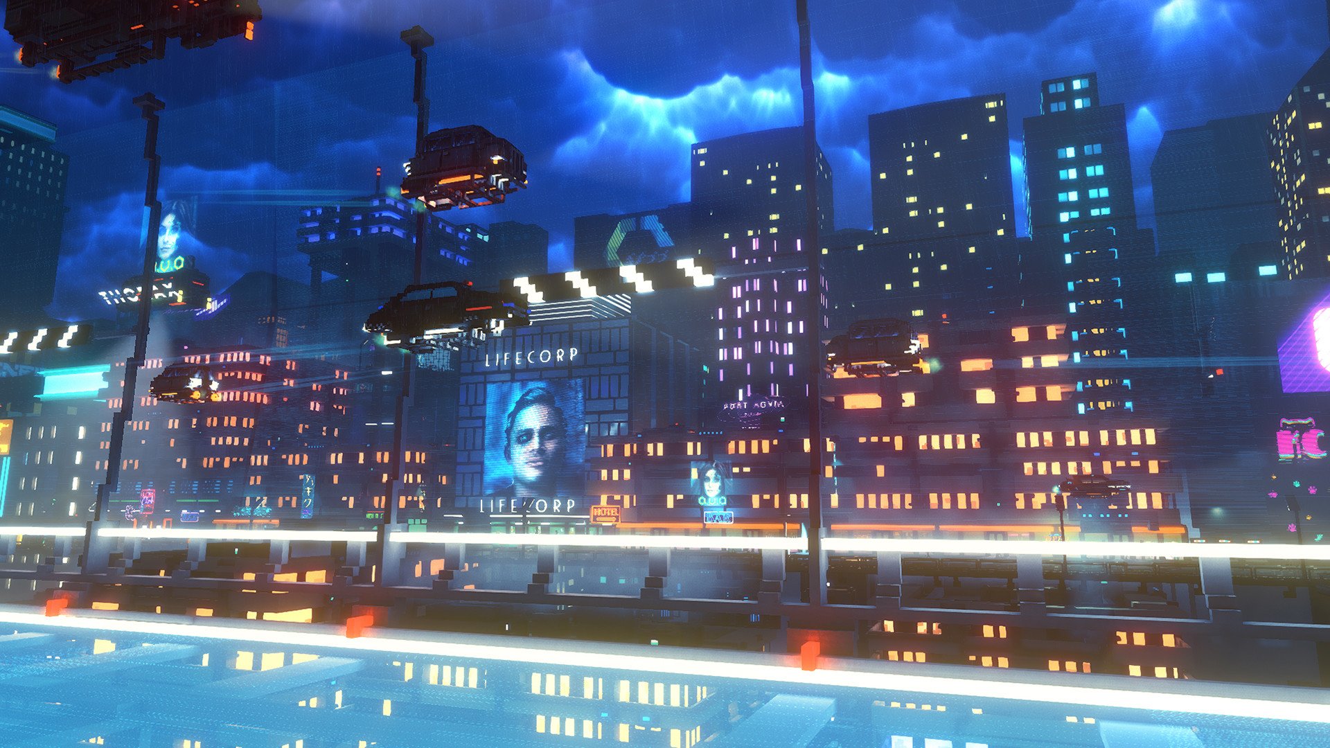 Cloudpunk Metropolis Game Wallpapers