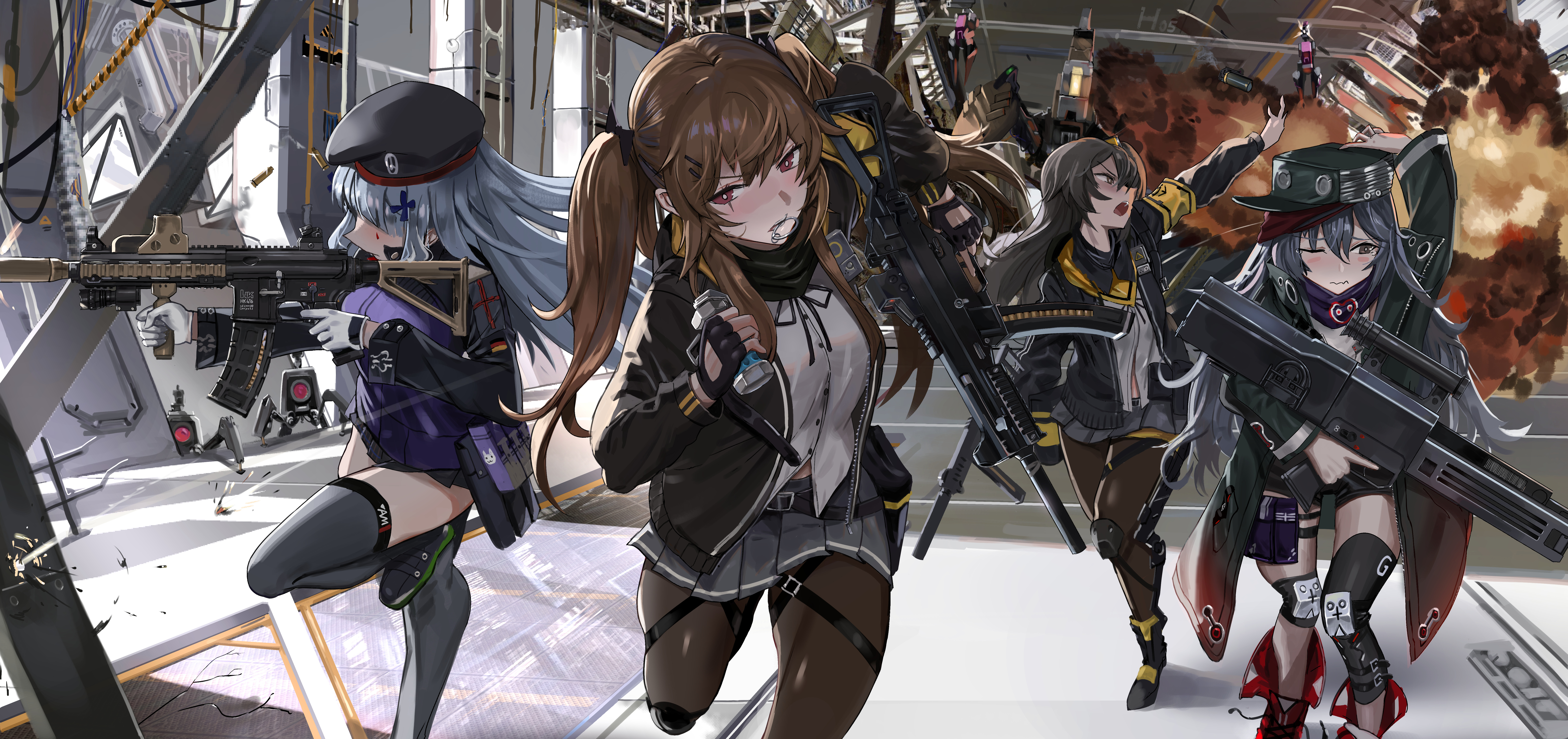 Cool Girls Frontline 2020 Digital Wallpapers