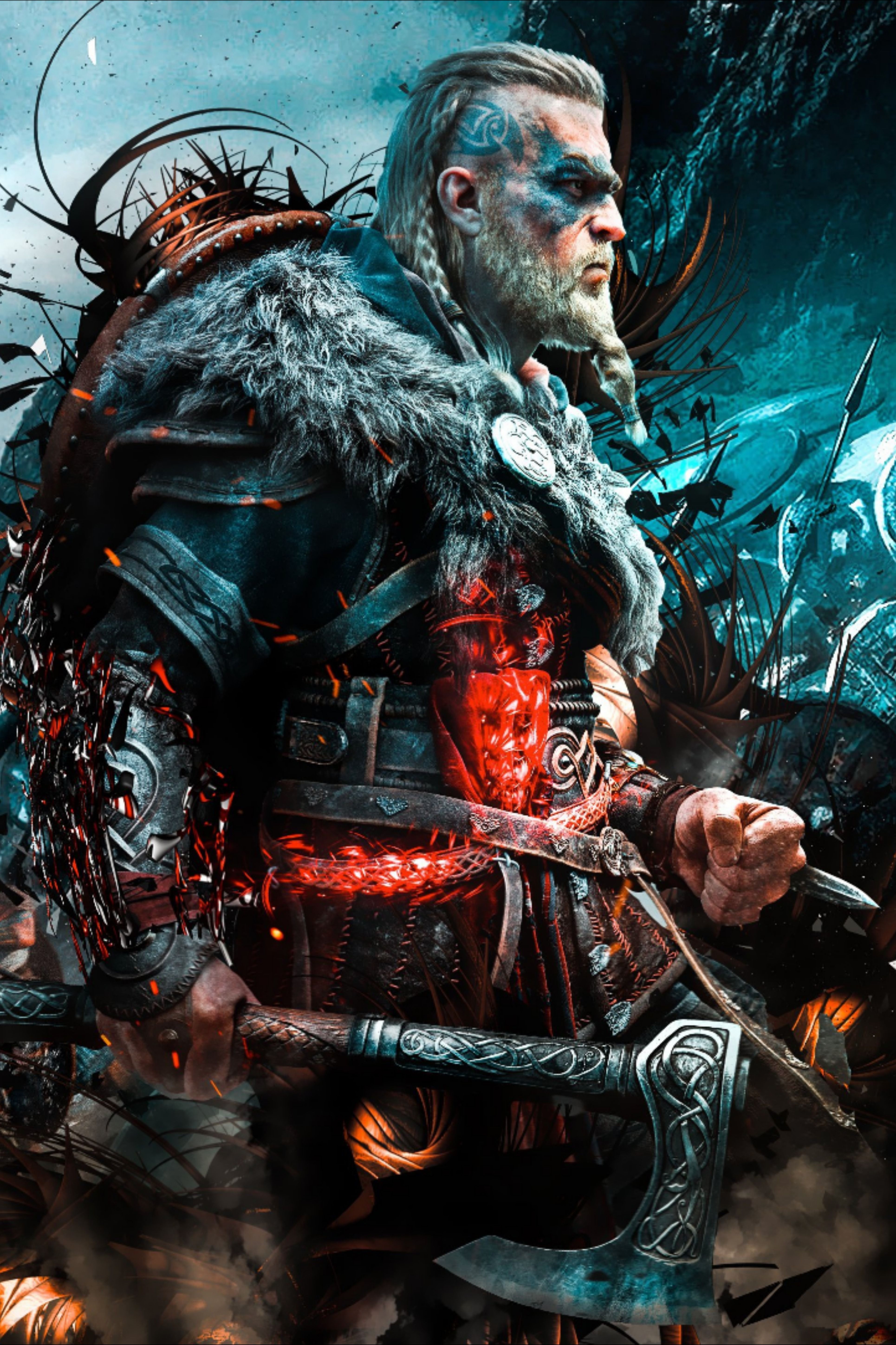Cool Ragnar Lothbrok Assassins Creed Valhalla Wallpapers