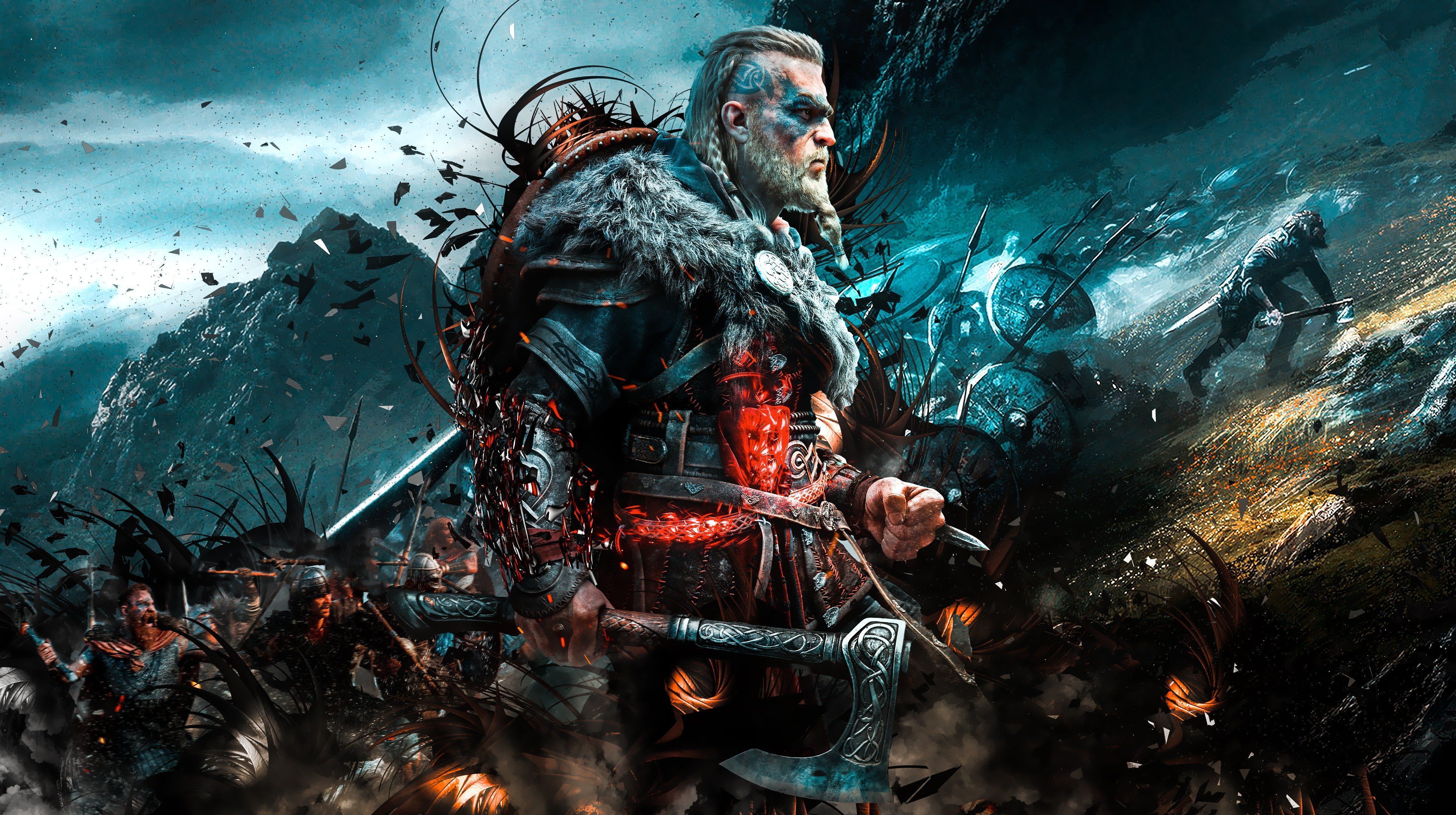 Cool Ragnar Lothbrok Assassins Creed Valhalla Wallpapers