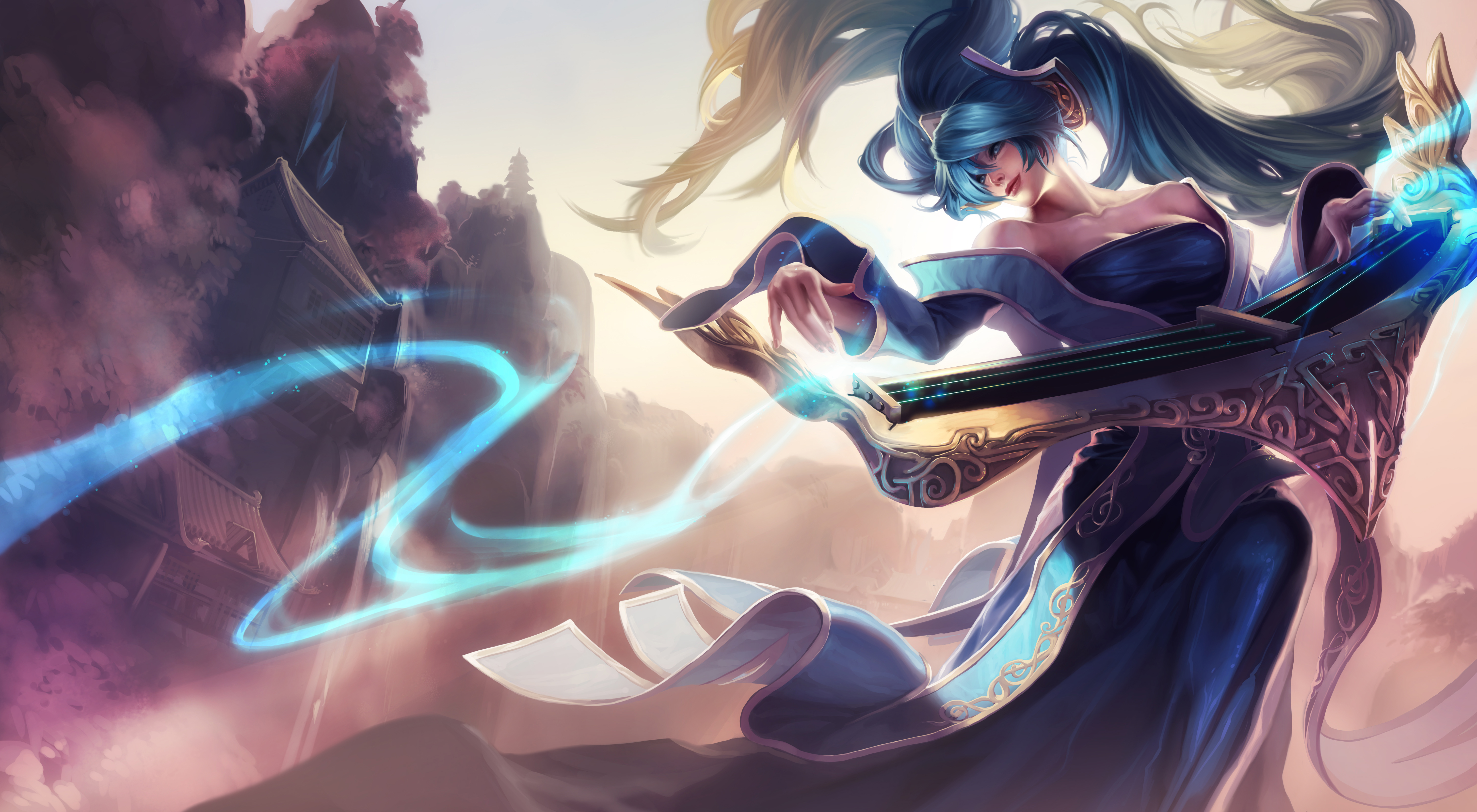 Cool Sona League Of Legends Wallpapers