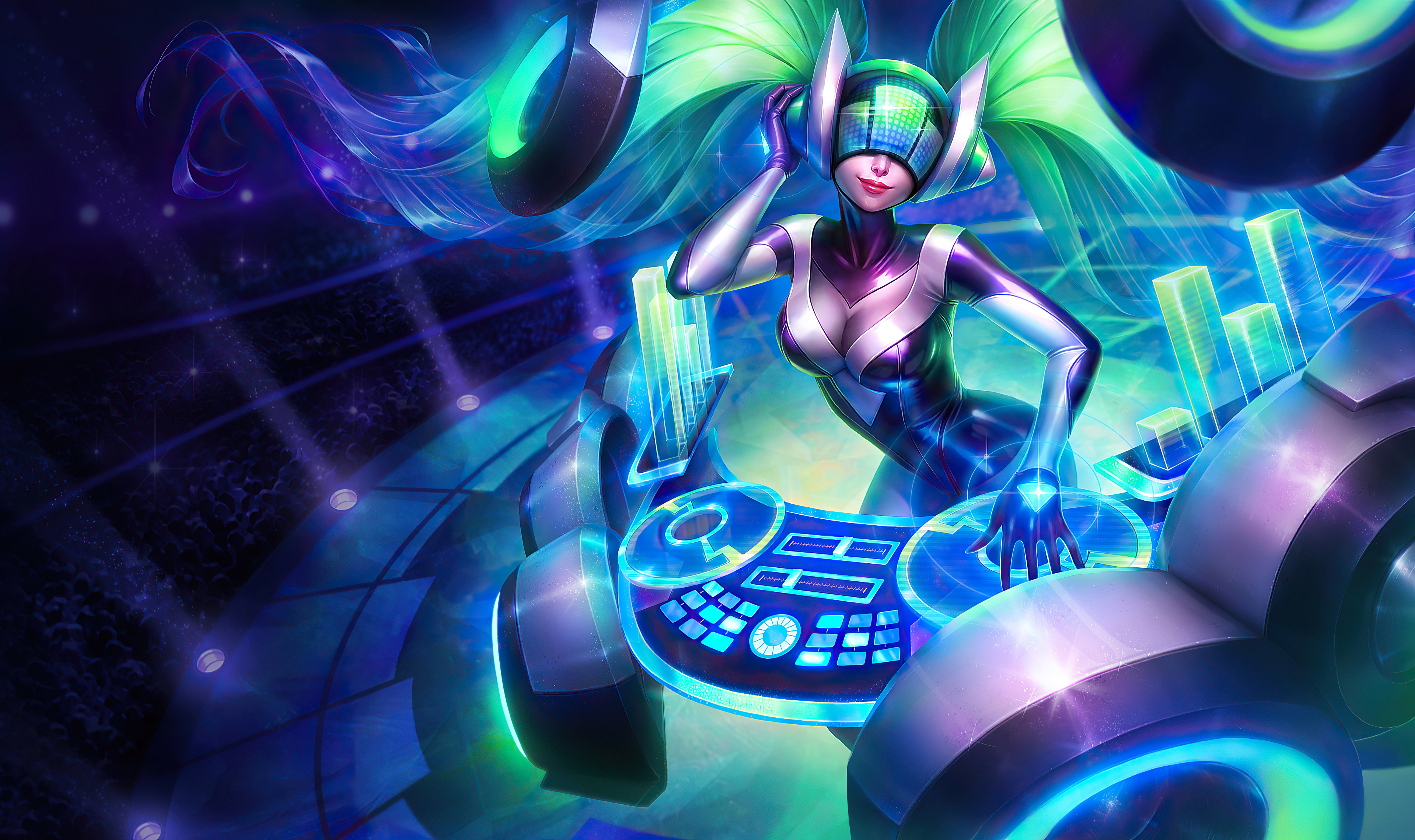 Cool Sona League Of Legends Wallpapers