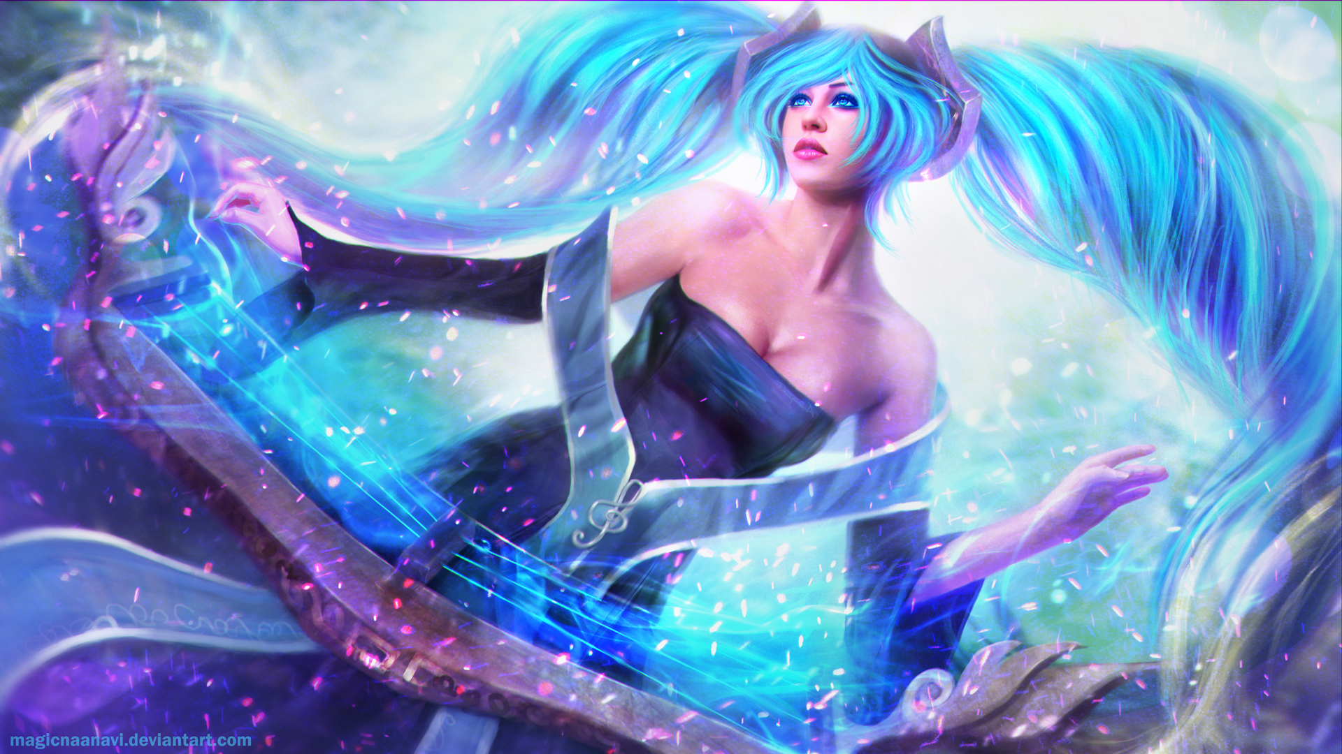 Cool Sona League Of Legends Wallpapers