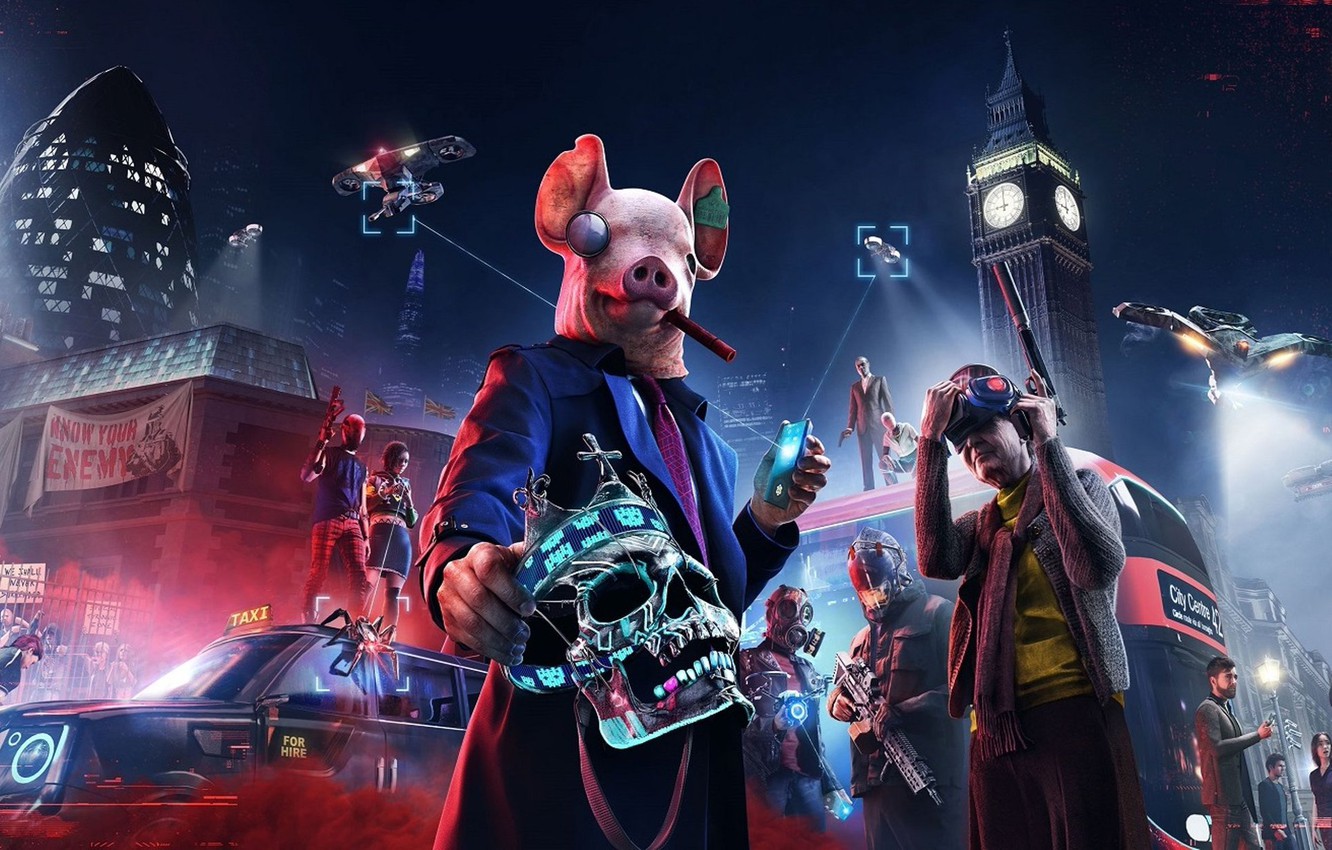 Cool Watch Dogs Legion Wallpapers